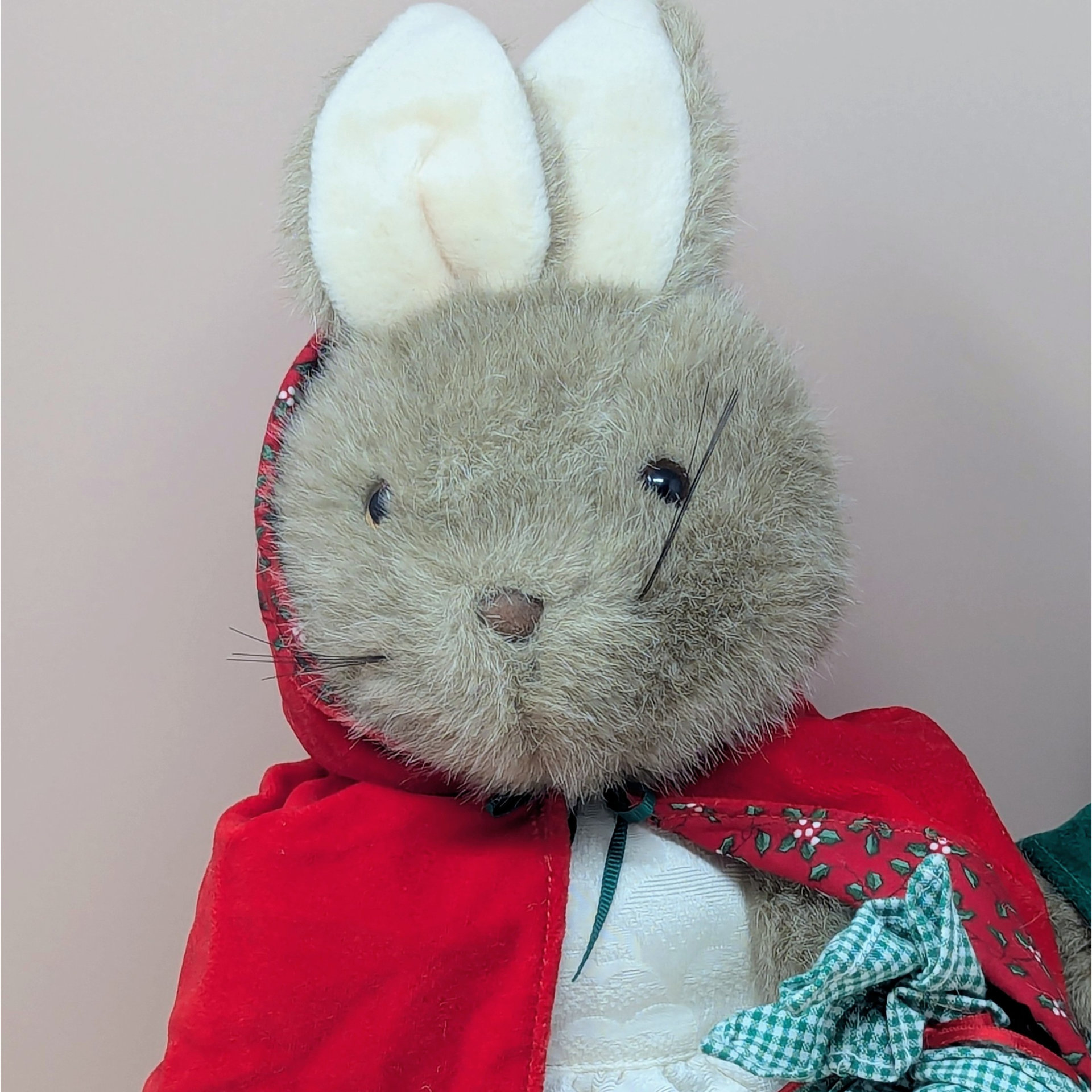 1980s Eden Peter Rabbit and Mrs Rabbit Plush Pair