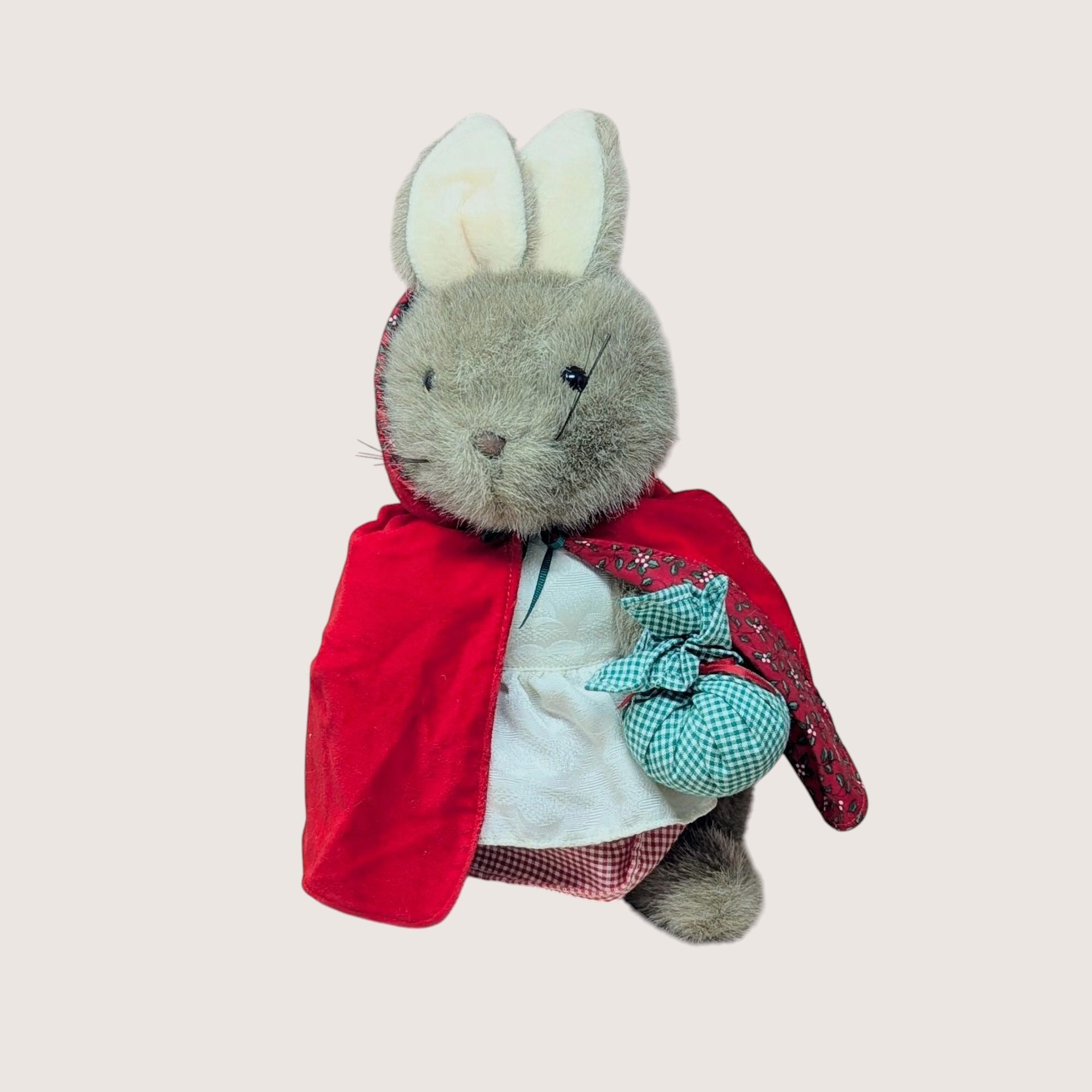 1980s Eden Peter Rabbit and Mrs Rabbit Plush Pair