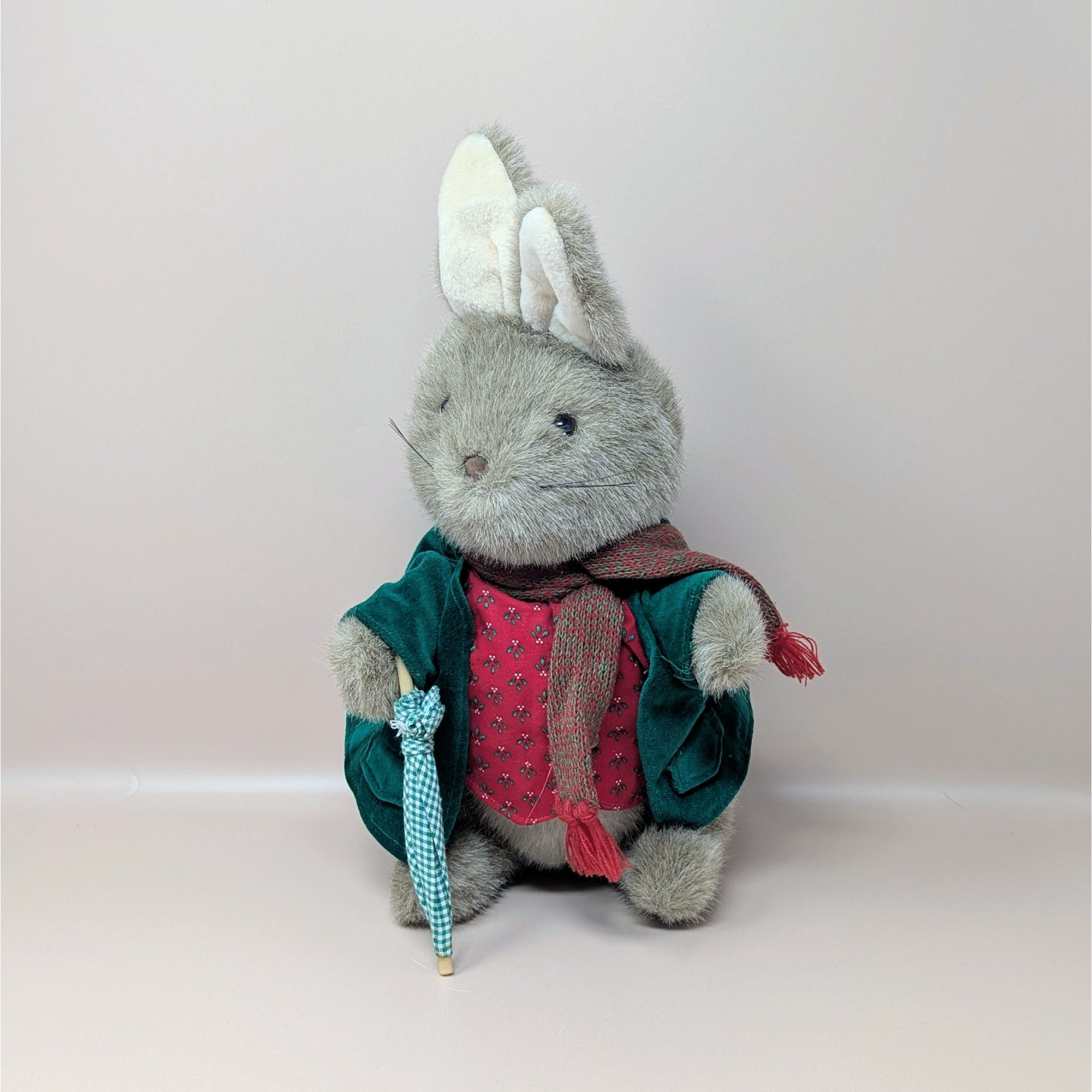 1980s Eden Peter Rabbit and Mrs Rabbit Plush Pair