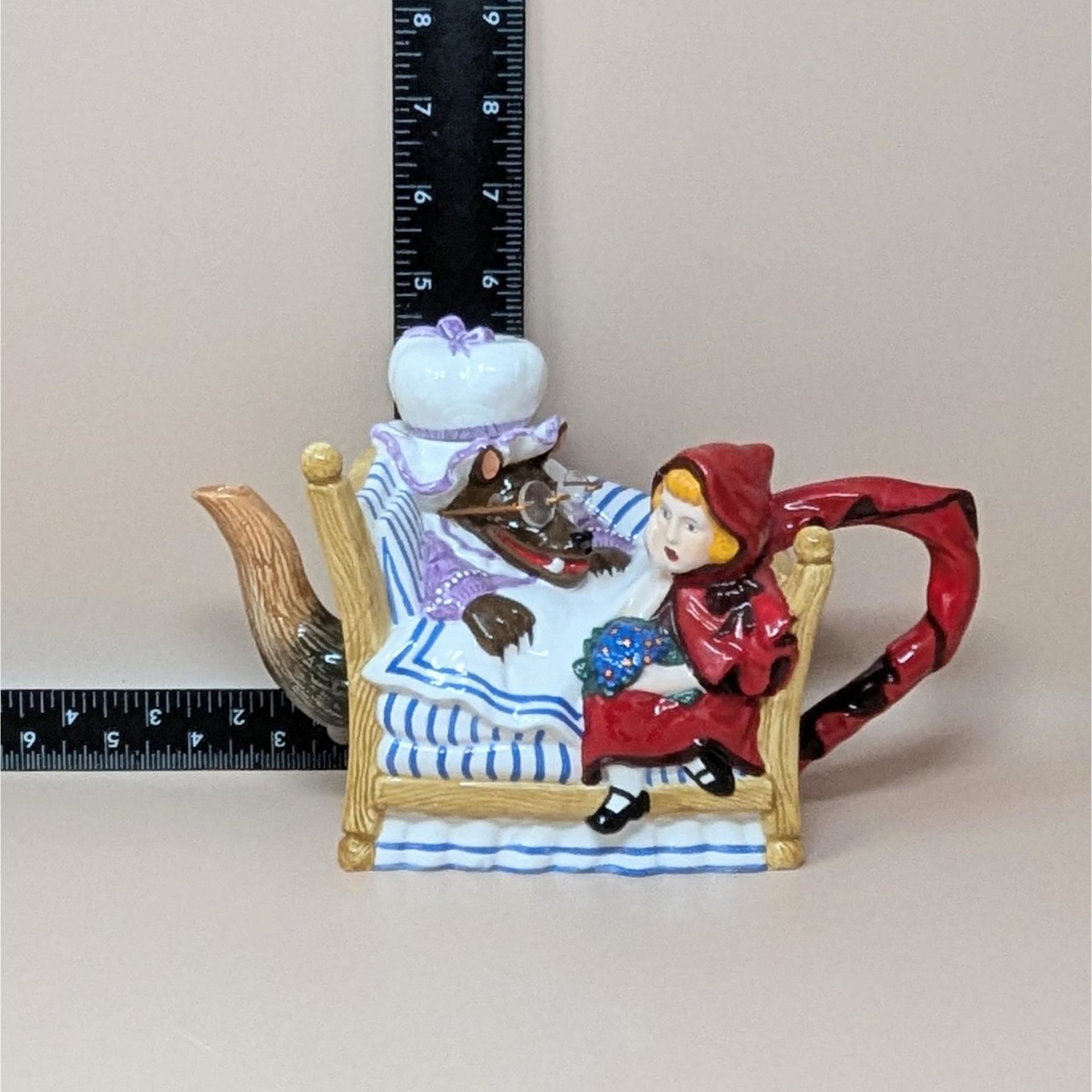 Dept 56 Little Red Riding Hood Storybook Teapot Set