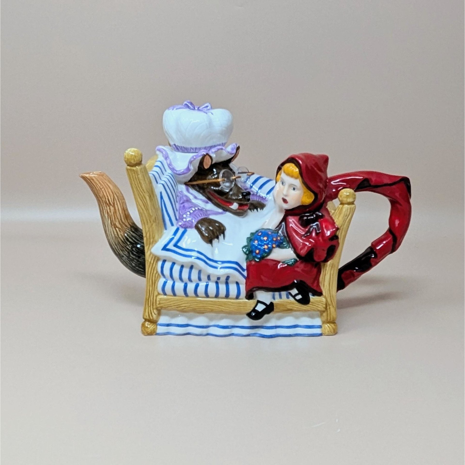 Dept 56 Little Red Riding Hood Storybook Teapot Set