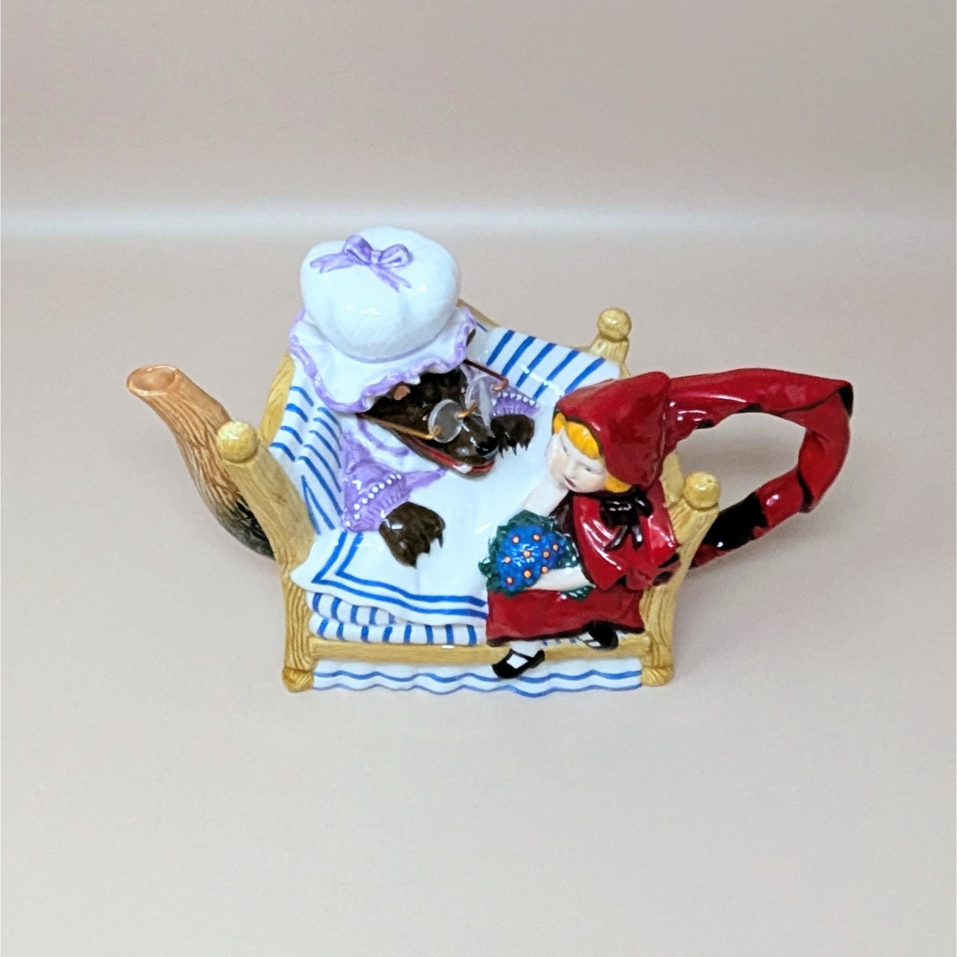 Dept 56 Little Red Riding Hood Storybook Teapot Set