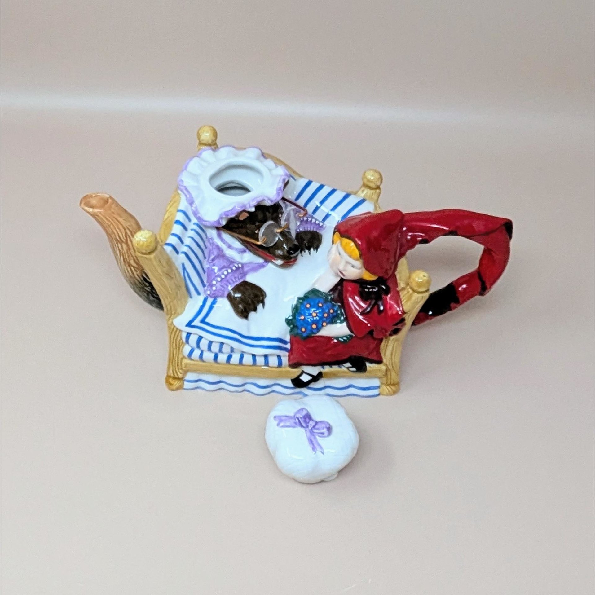 Dept 56 Little Red Riding Hood Storybook Teapot Set