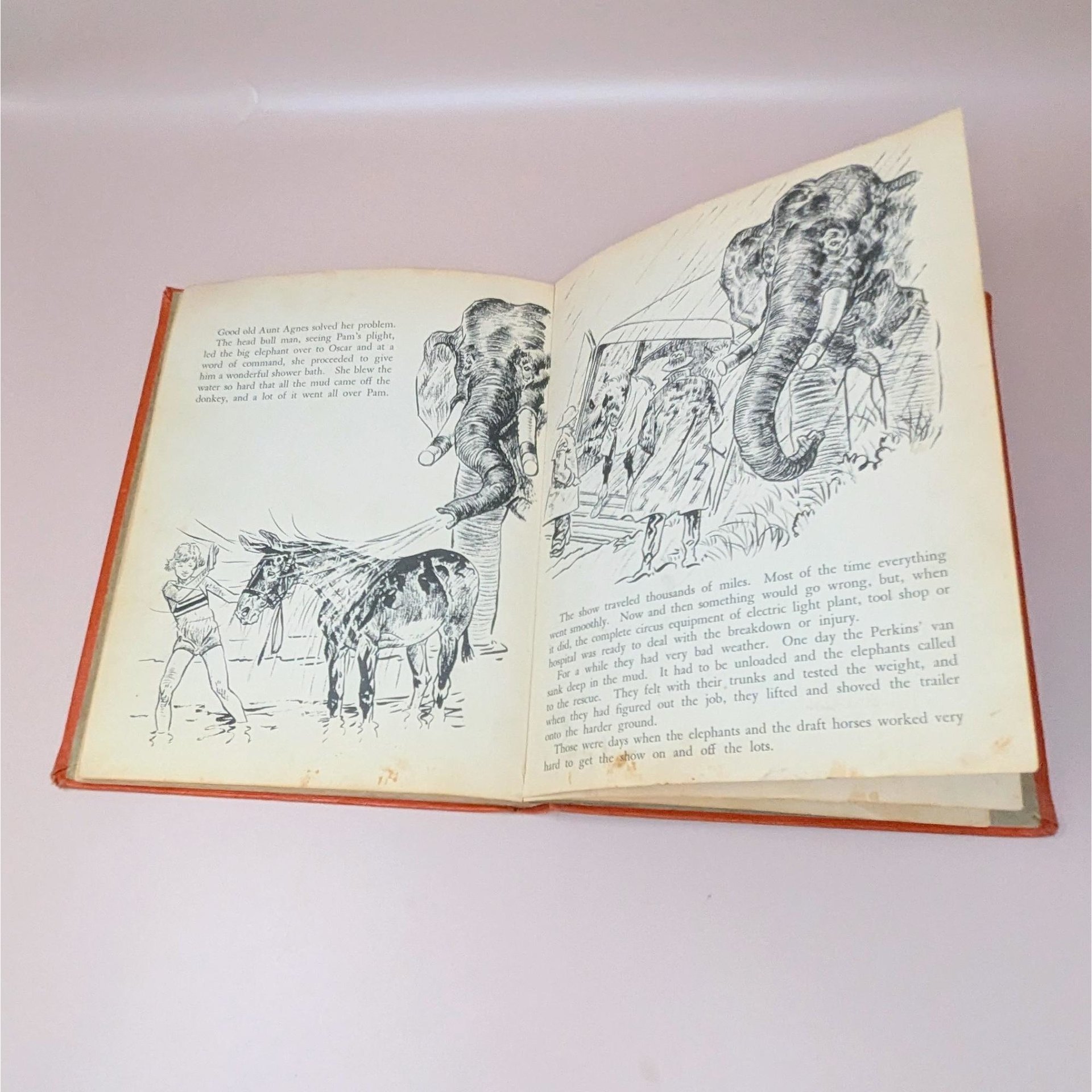 1938 3 Rings A Circus Book by Paul Brown