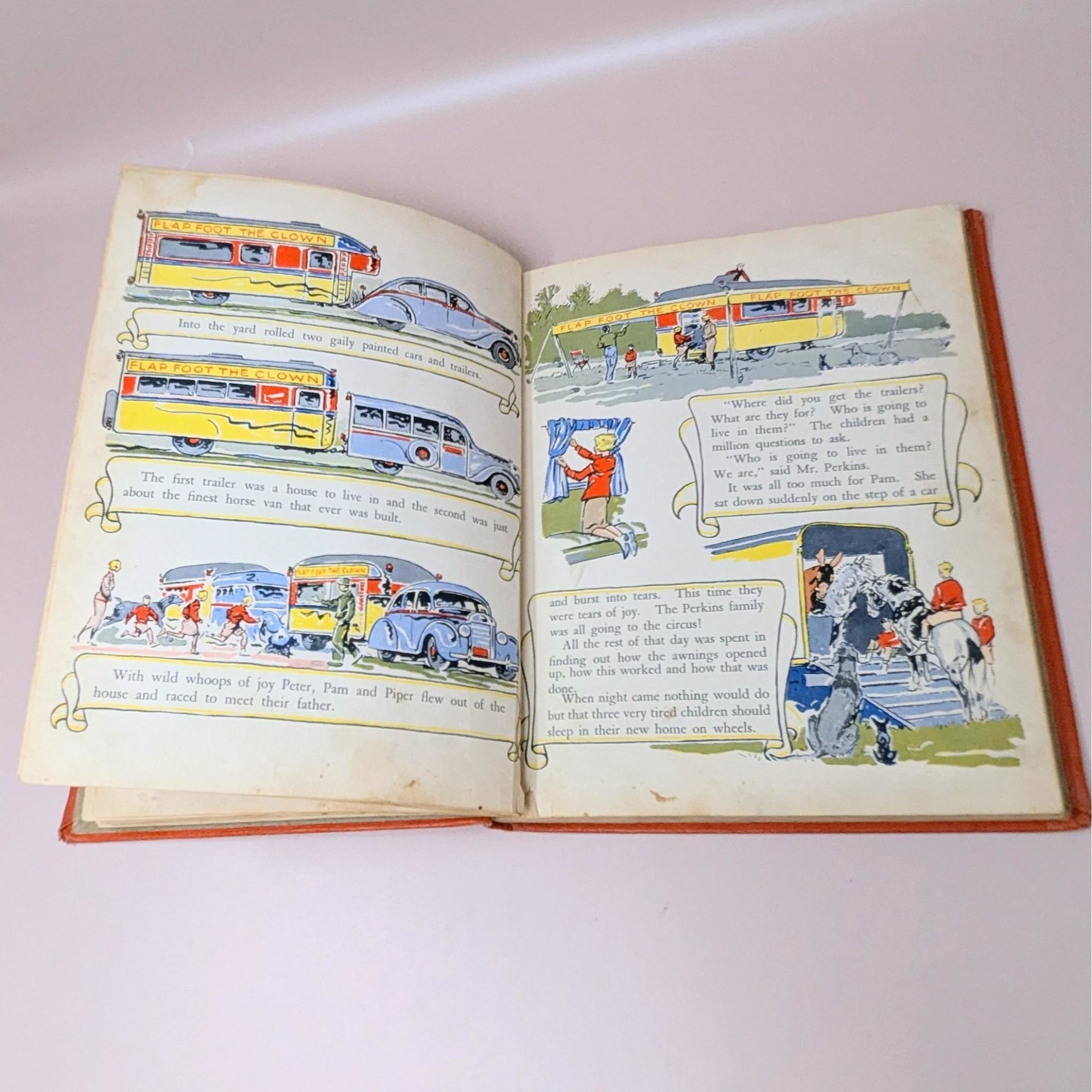 1938 3 Rings A Circus Book by Paul Brown