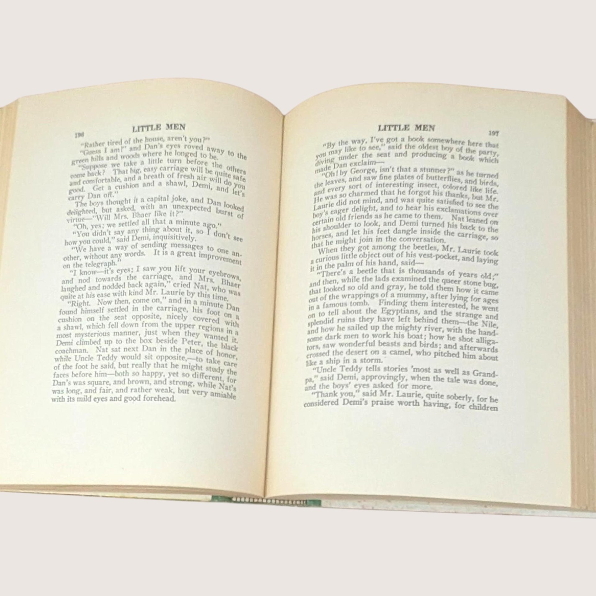 1928 Little Men by Louisa M. Alcott Hardcover Book