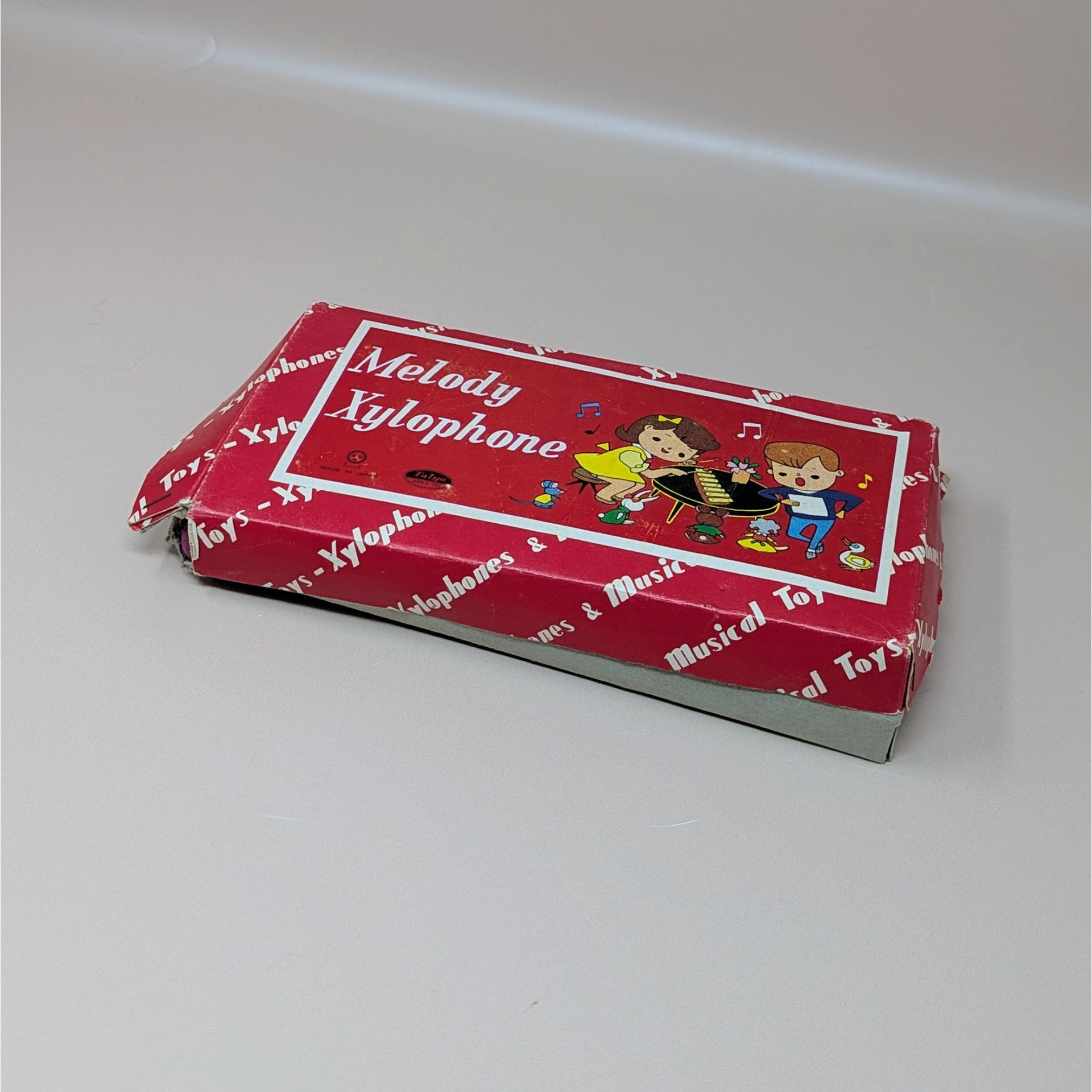 1960s Taiyo Melody Xylophone Toy with Box