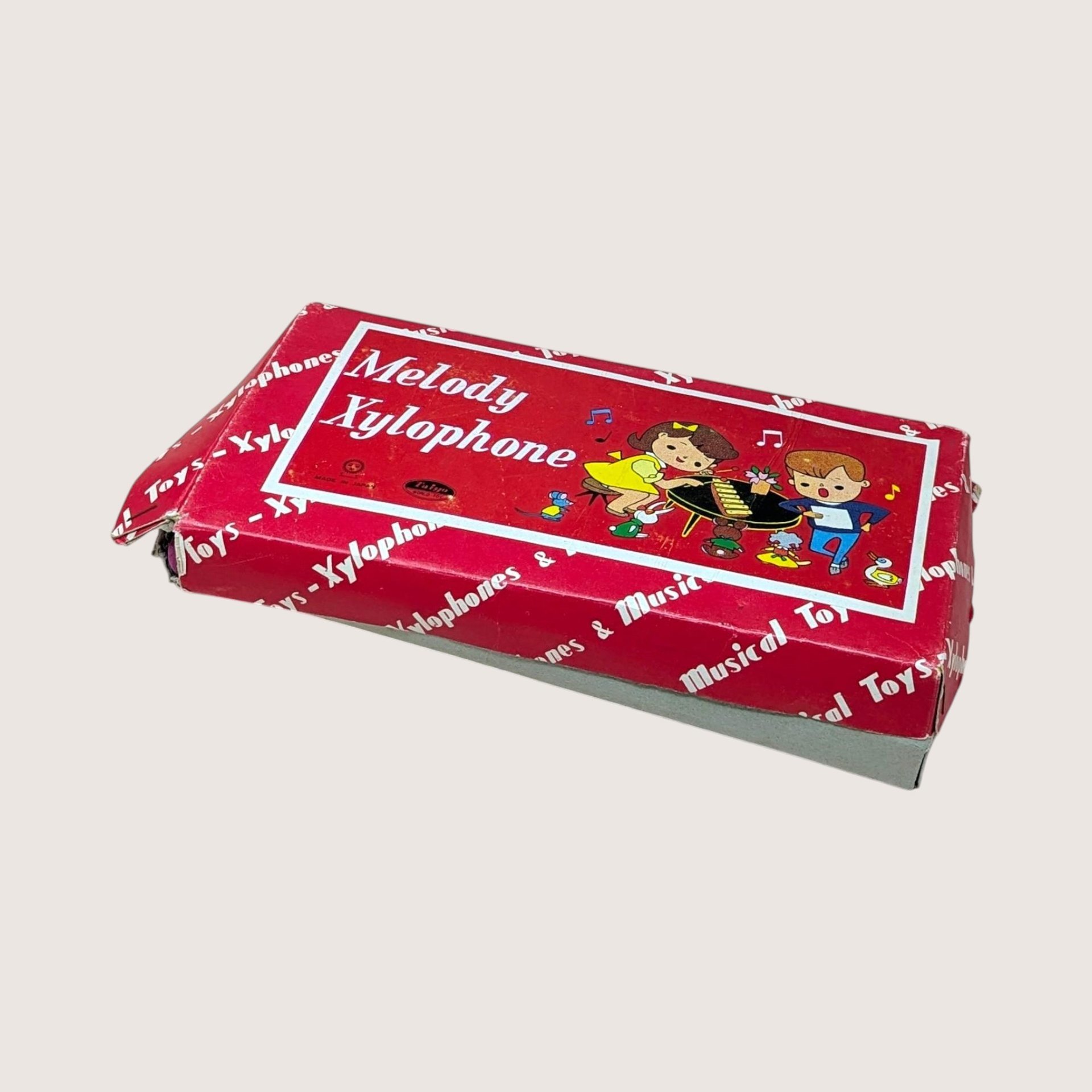 1960s Taiyo Melody Xylophone Toy with Box