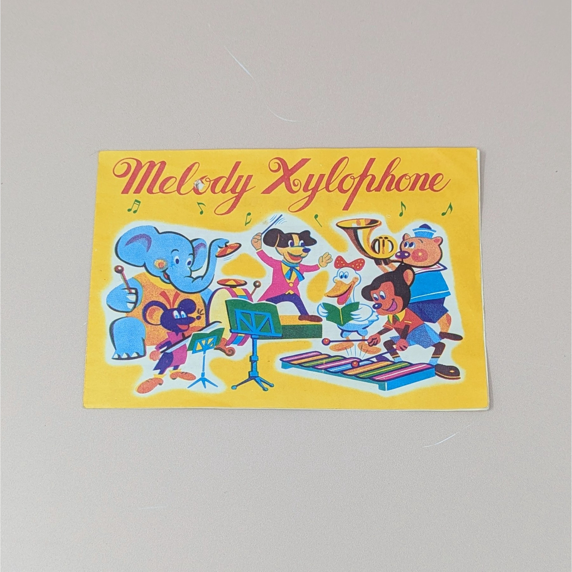 1960s Taiyo Melody Xylophone Toy with Box