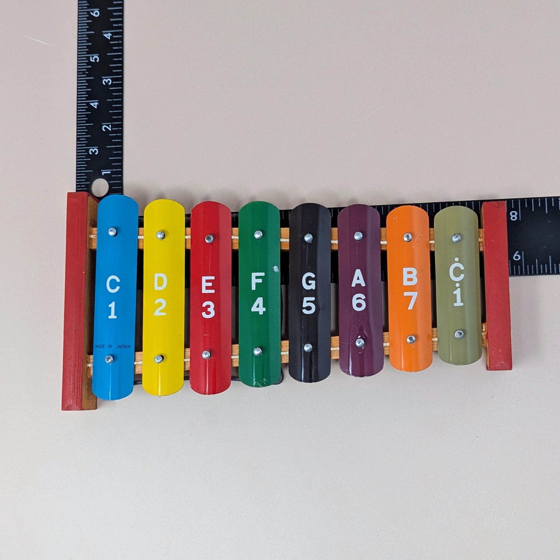 1960s Taiyo Melody Xylophone Toy with Box