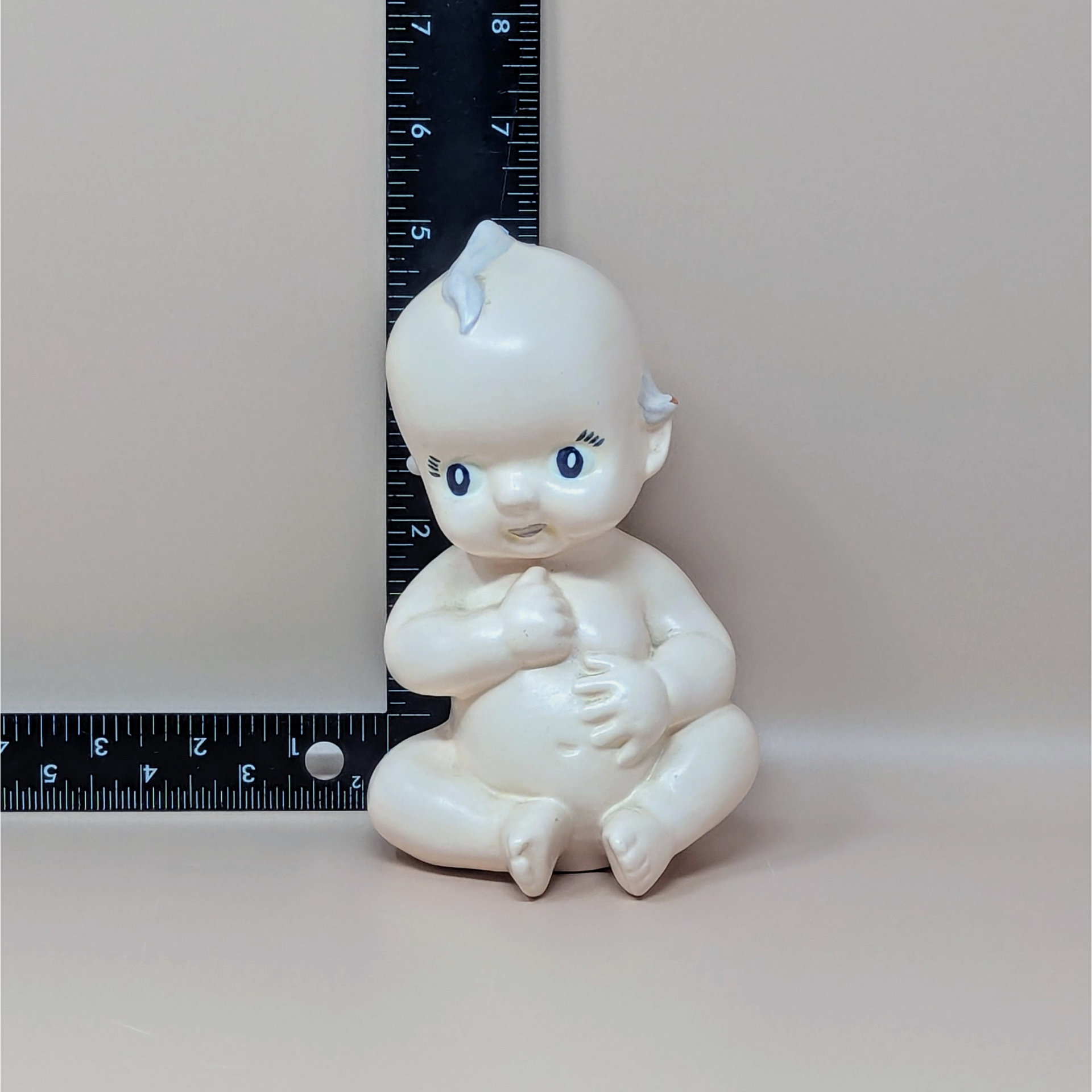 1950s Rose O'Neill Design Kewpie Ceramic Talcum Powder Shaker