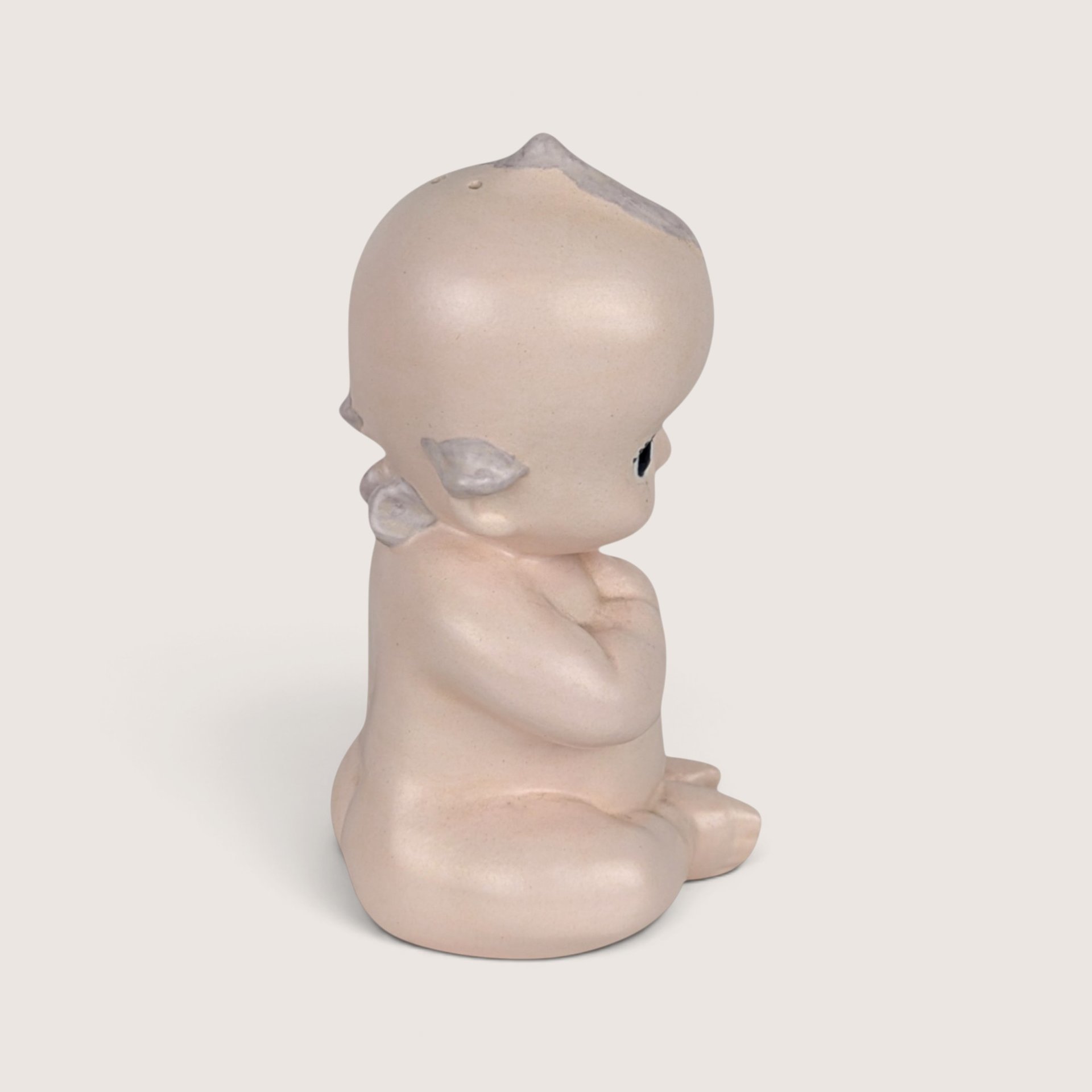 Vintage Ceramic Baby Doll Powder Shaker