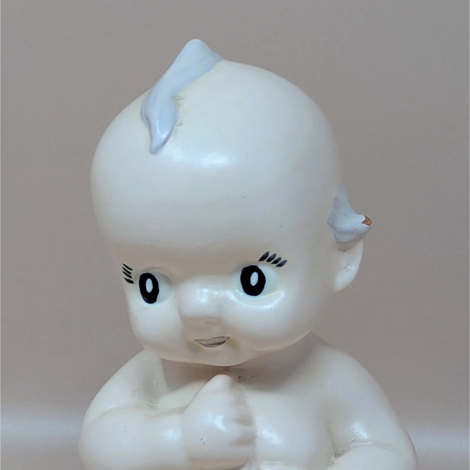 1950s Rose O'Neill Design Kewpie Ceramic Talcum Powder Shaker