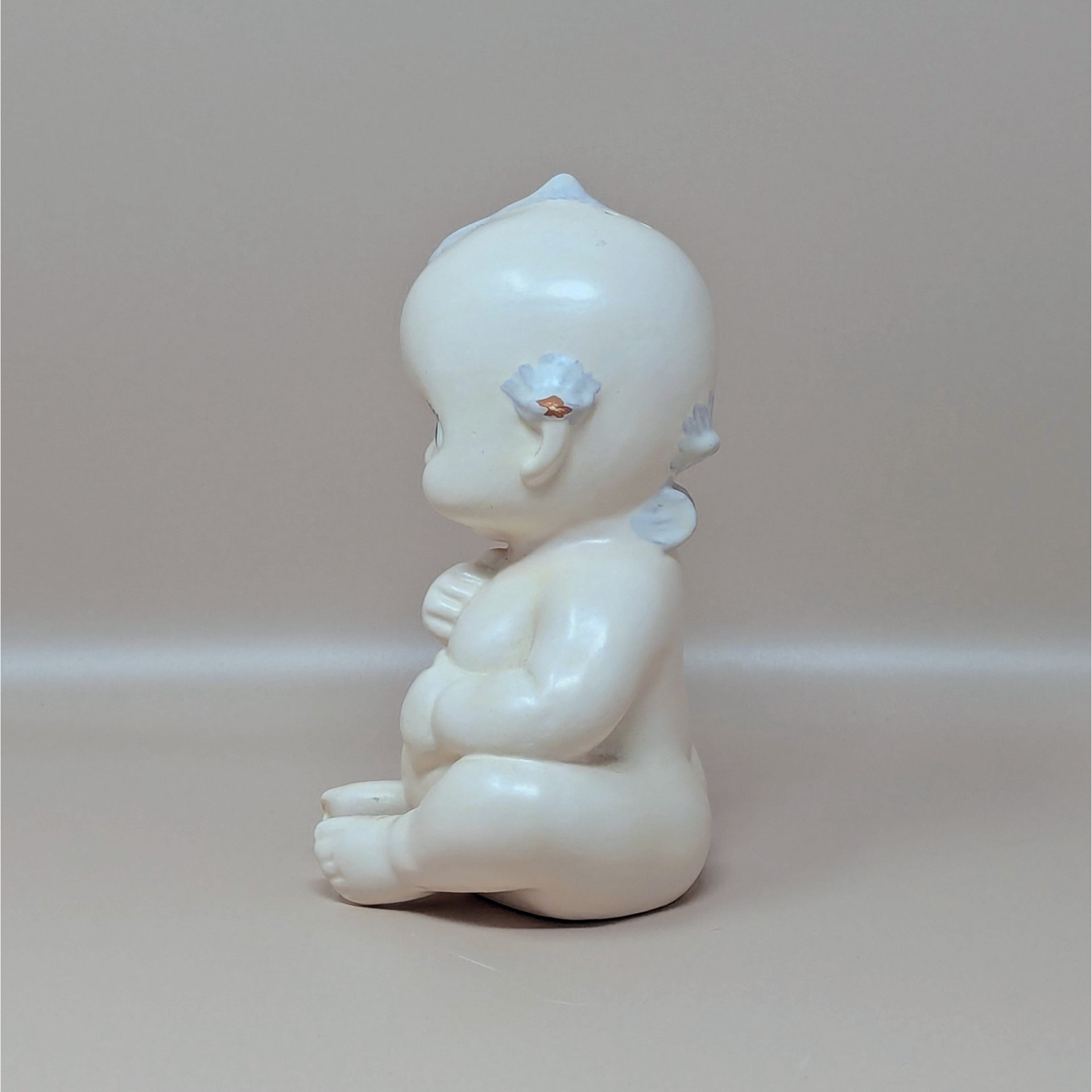 1950s Rose O'Neill Design Kewpie Ceramic Talcum Powder Shaker