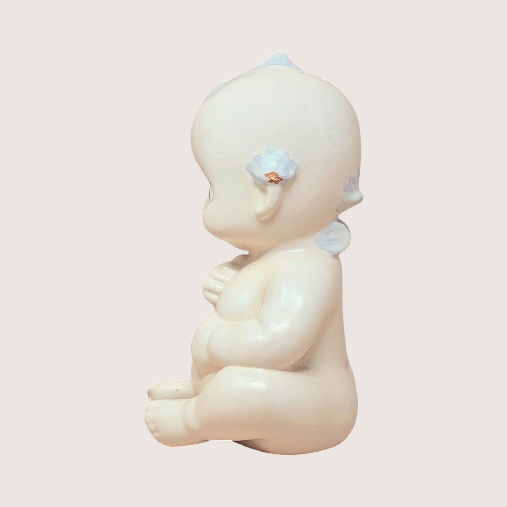 1950s Rose O'Neill Design Kewpie Ceramic Talcum Powder Shaker