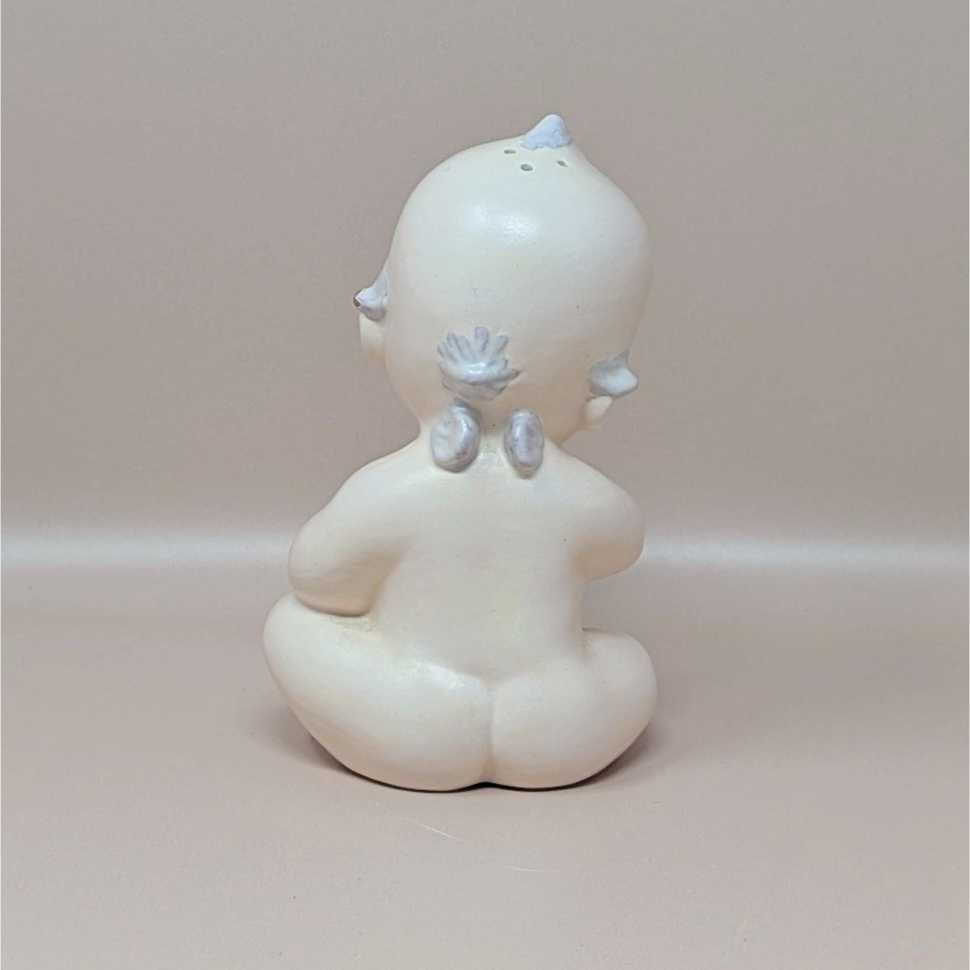 1950s Rose O'Neill Design Kewpie Ceramic Talcum Powder Shaker