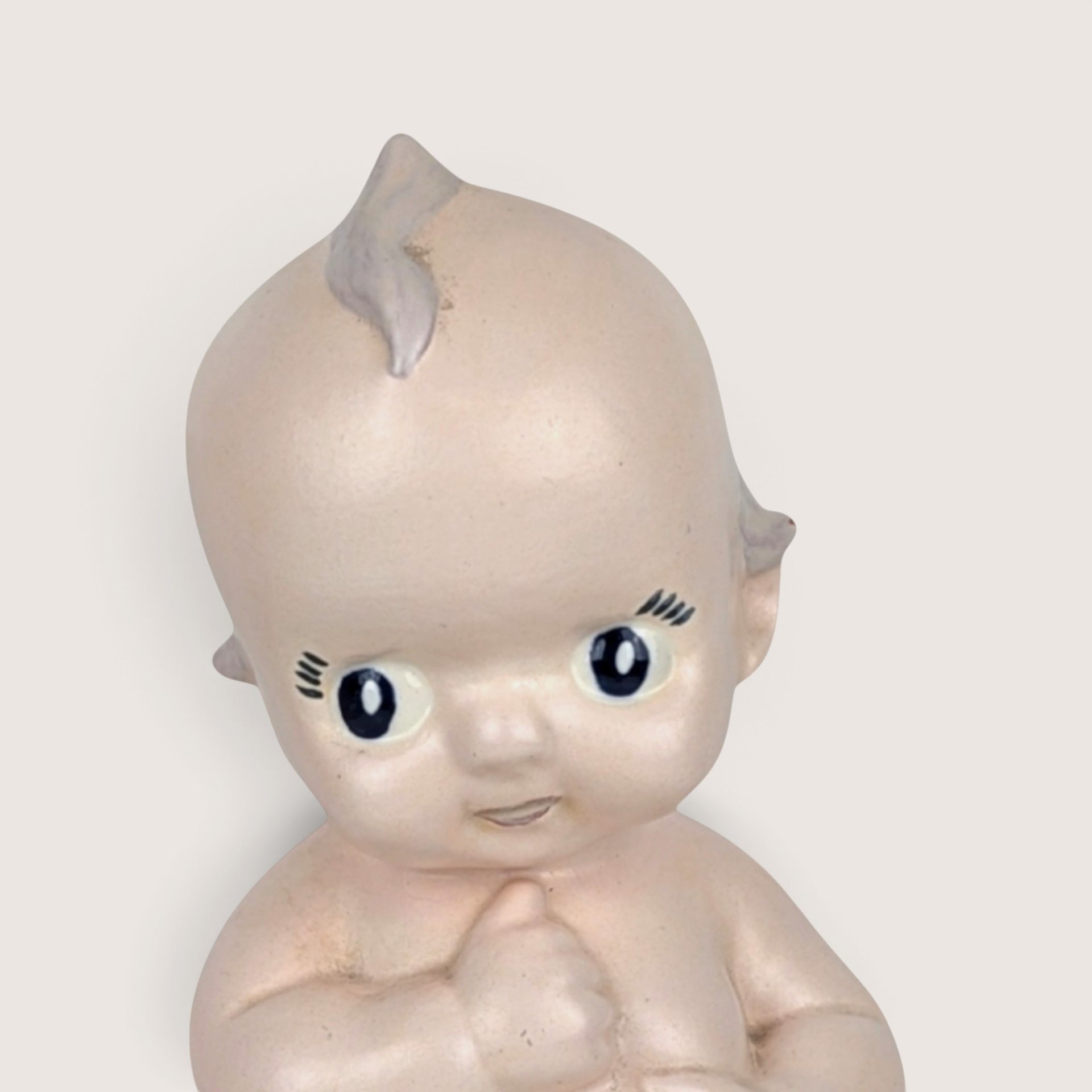 Vintage Ceramic Baby Doll Powder Shaker