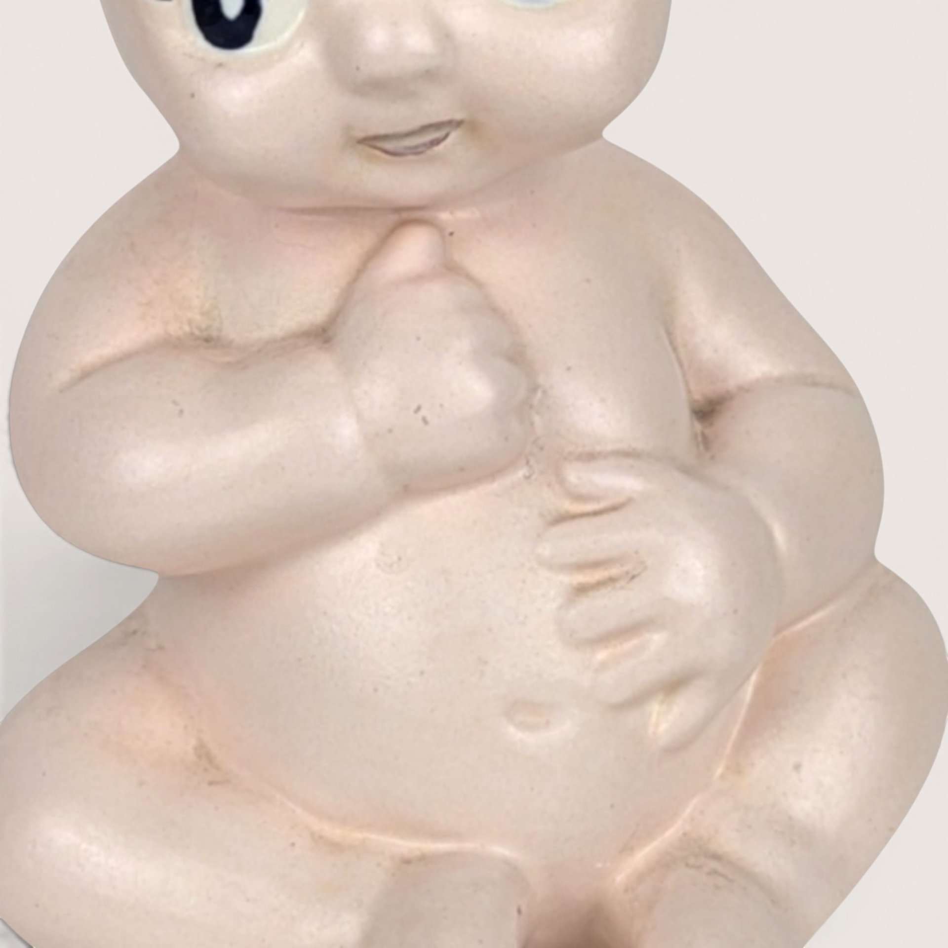 Vintage Ceramic Baby Doll Powder Shaker