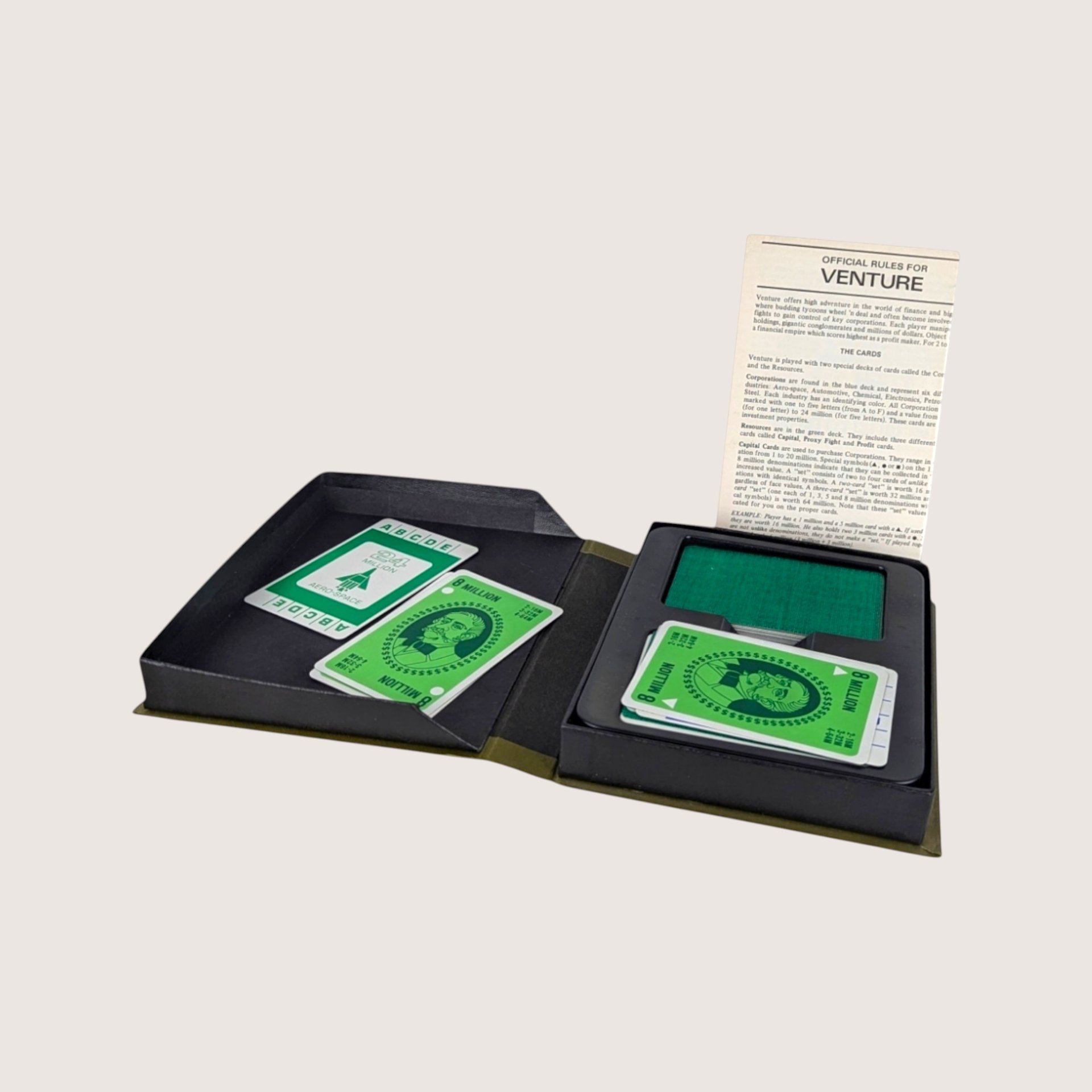 1970 3M Venture Finance Card Game