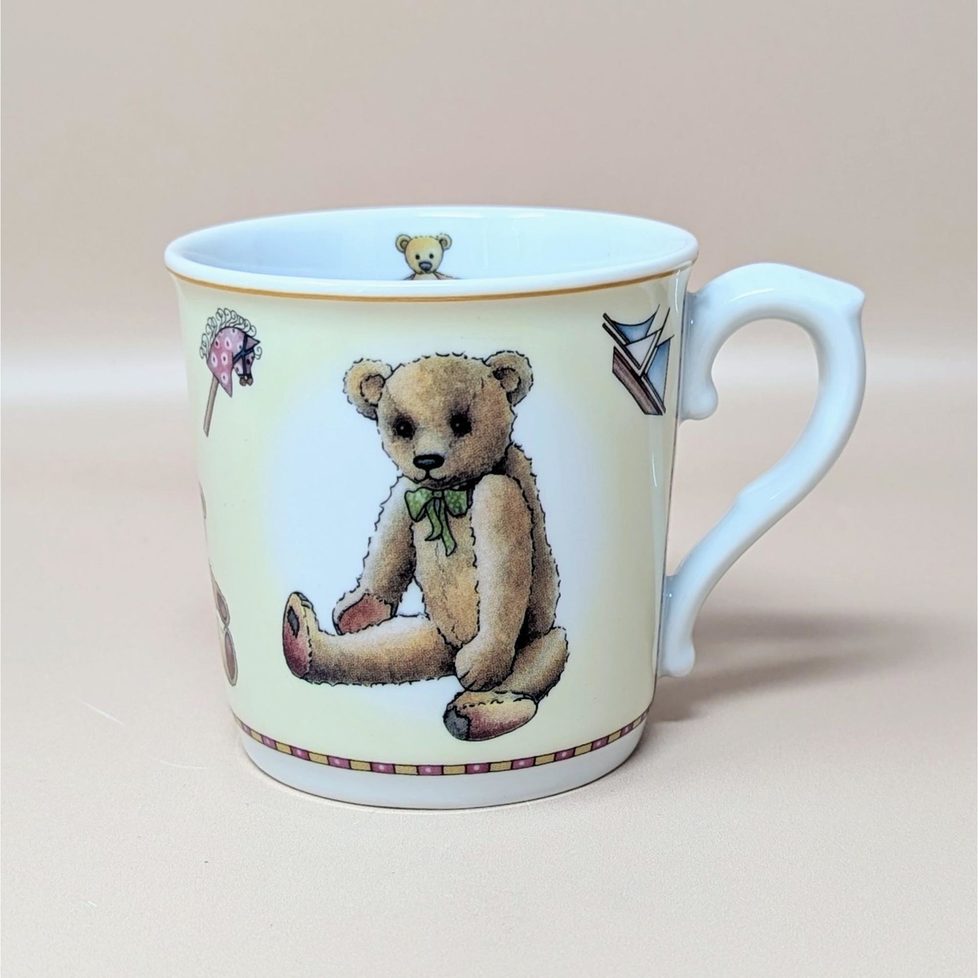 Royal Worcester Monday Child Teddy Bear Nursery Set