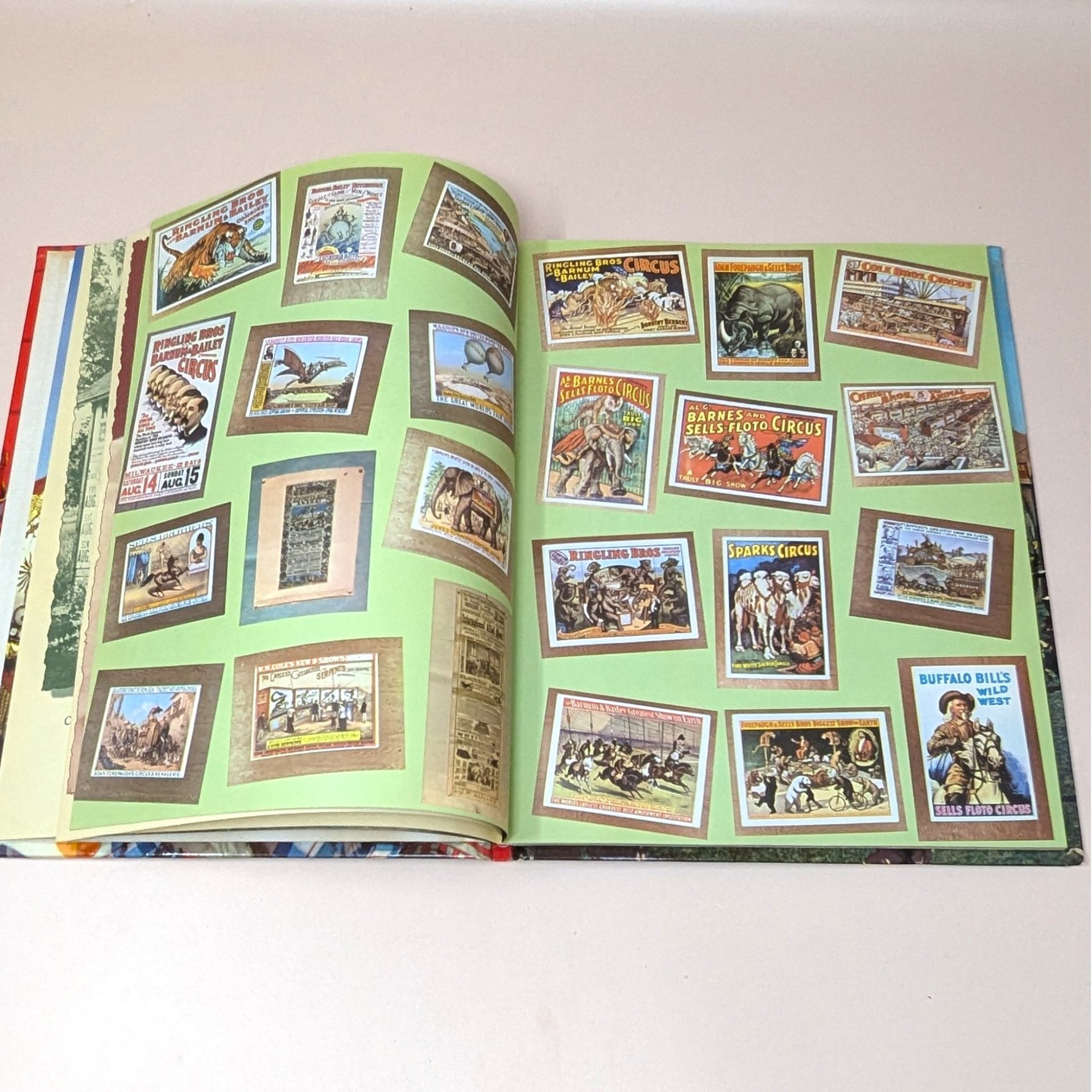 1961 Ideals Publication The Circus Hardcover Book
