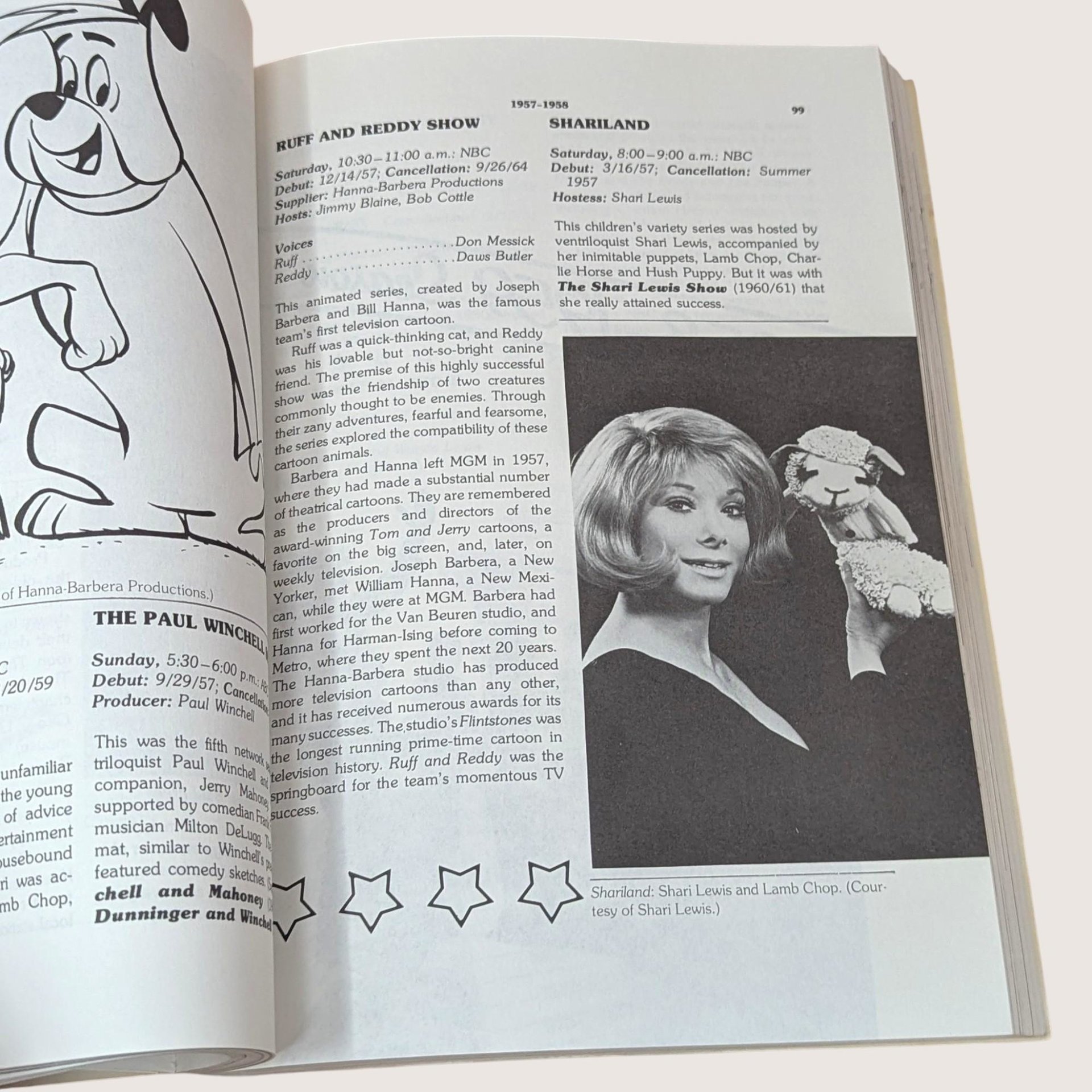 1983 Facts on File Kids TV The First 25 Years Softcover Book