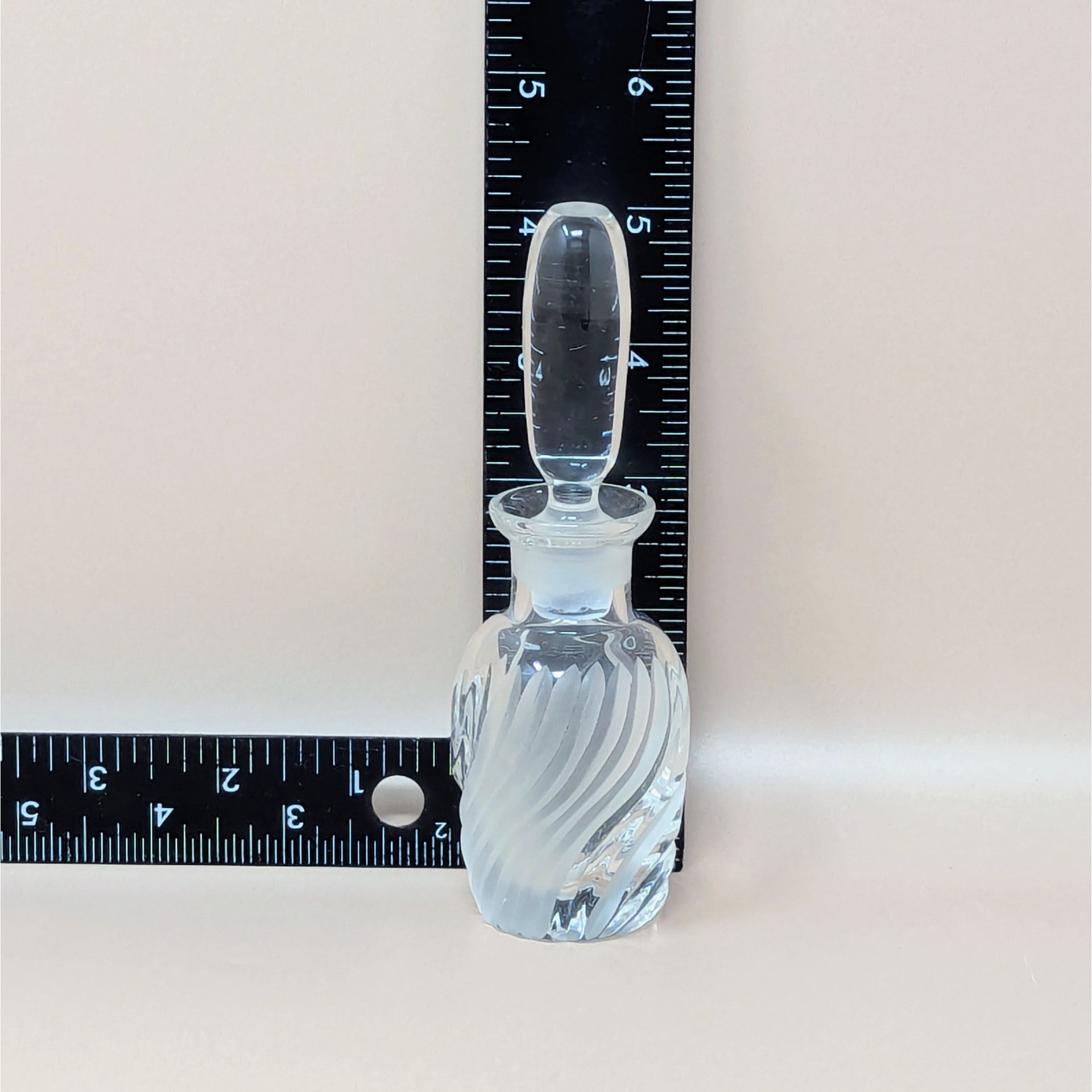 1980s Lenox Windswept Perfume Bottle