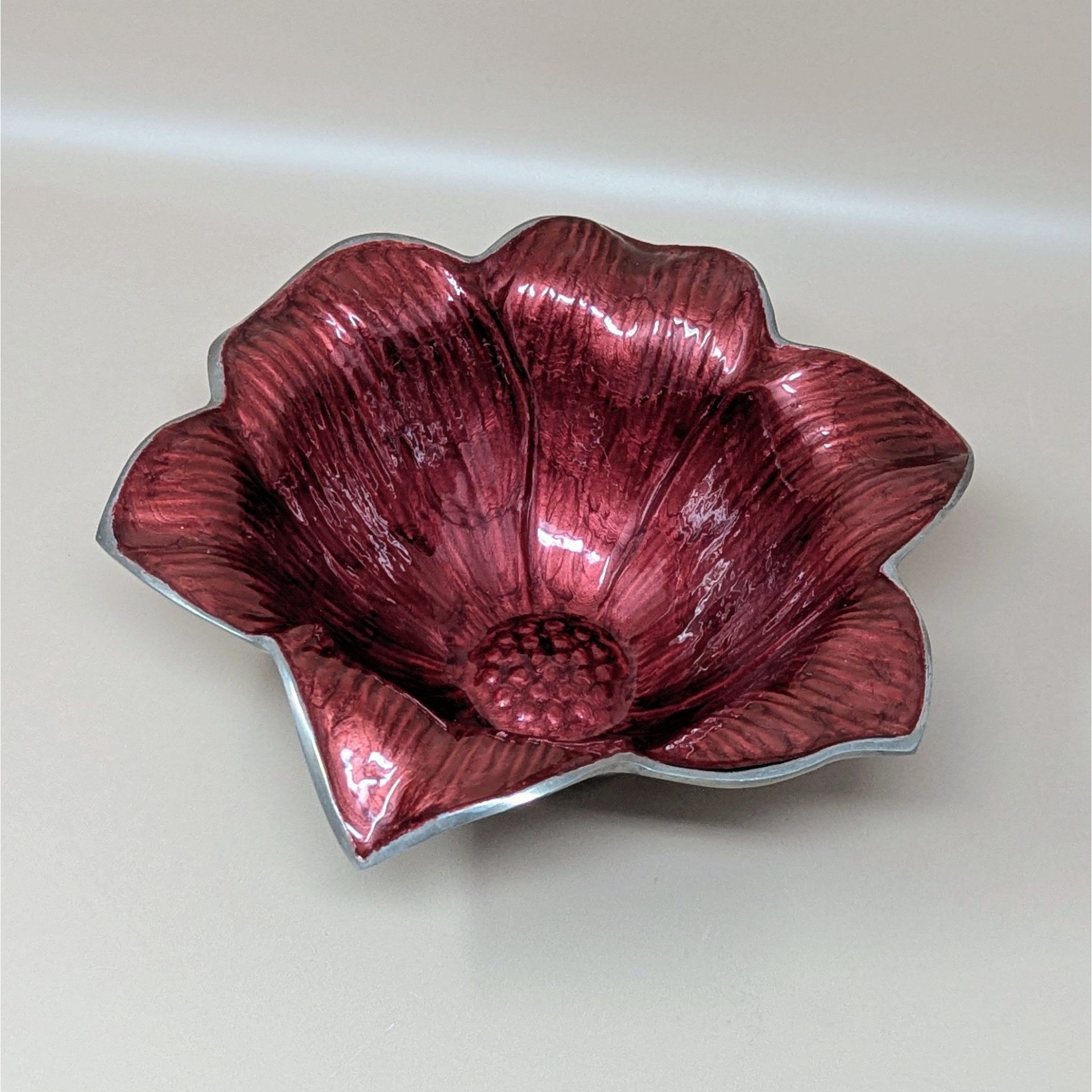 Julia Knight Enamel Flower Bowl