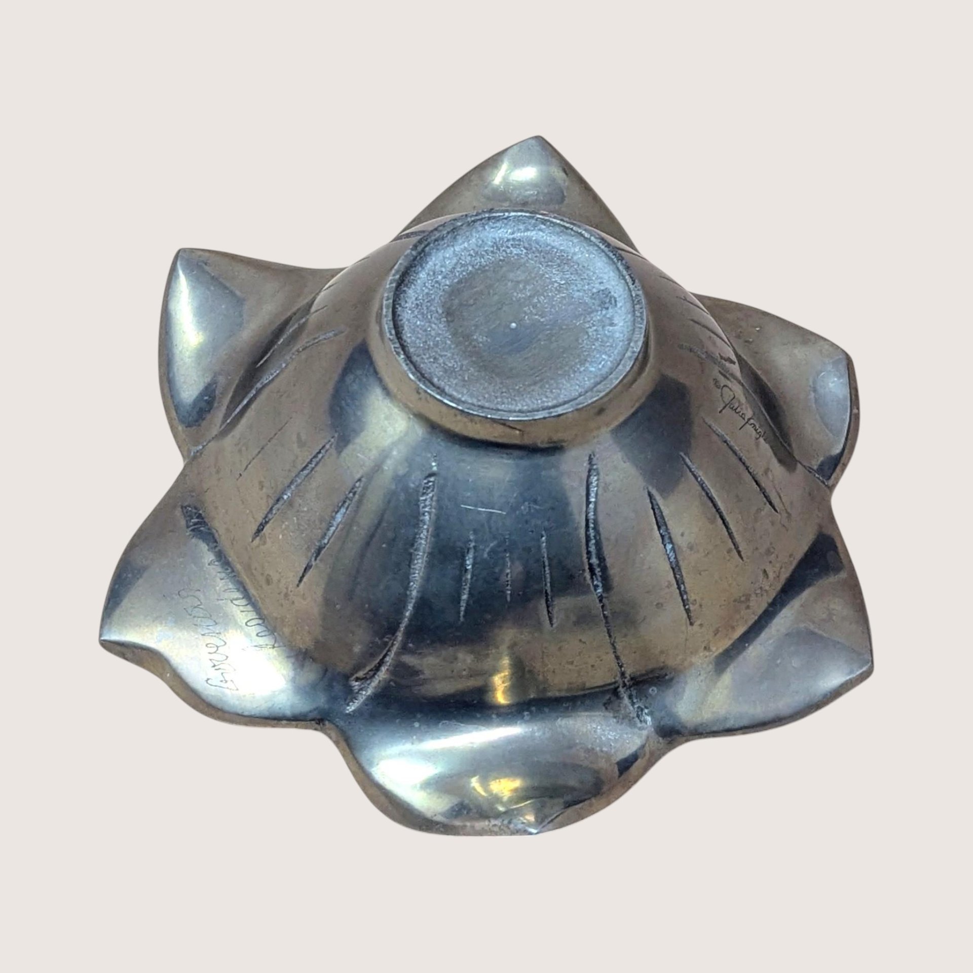 Julia Knight Enamel Flower Bowl