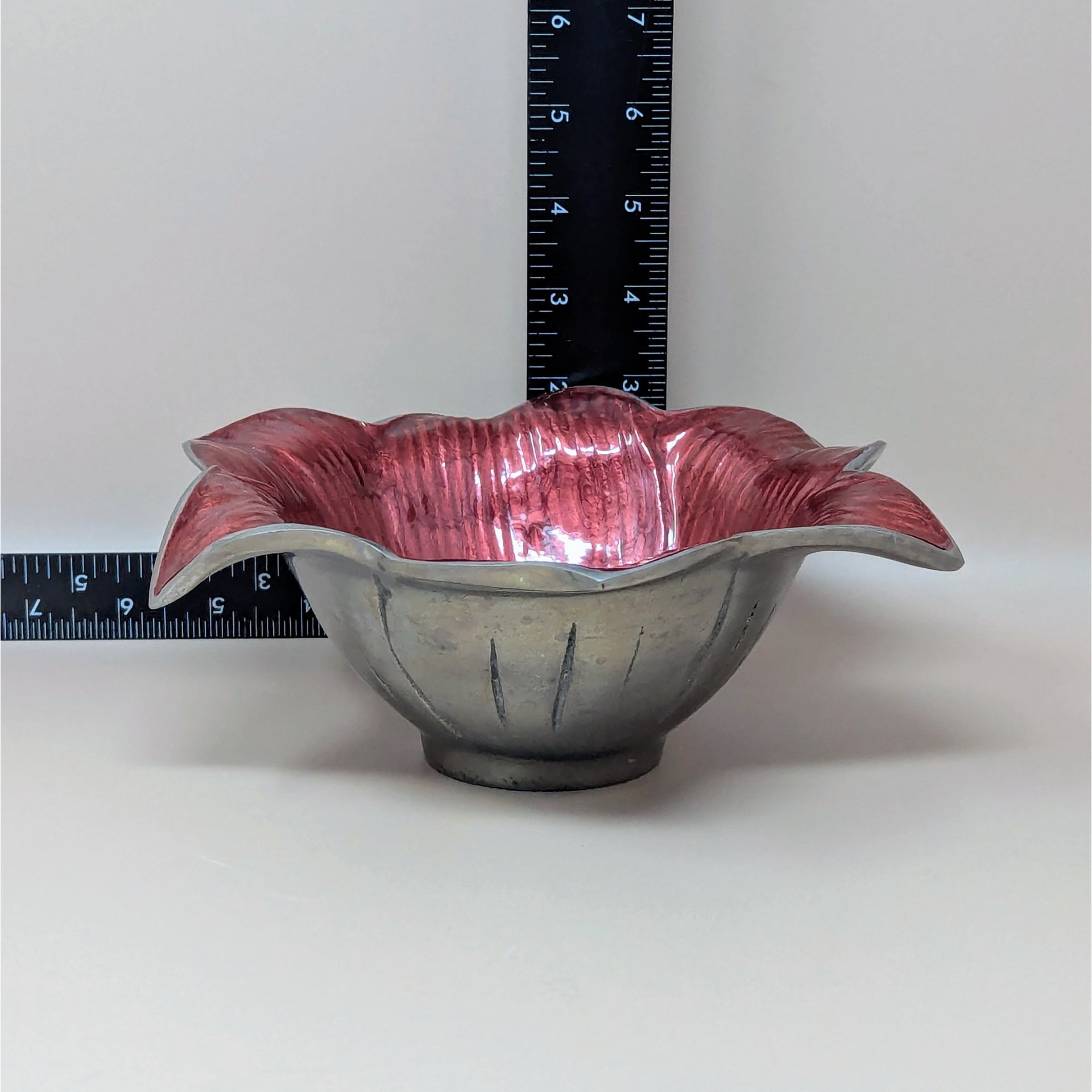Julia Knight Enamel Flower Bowl