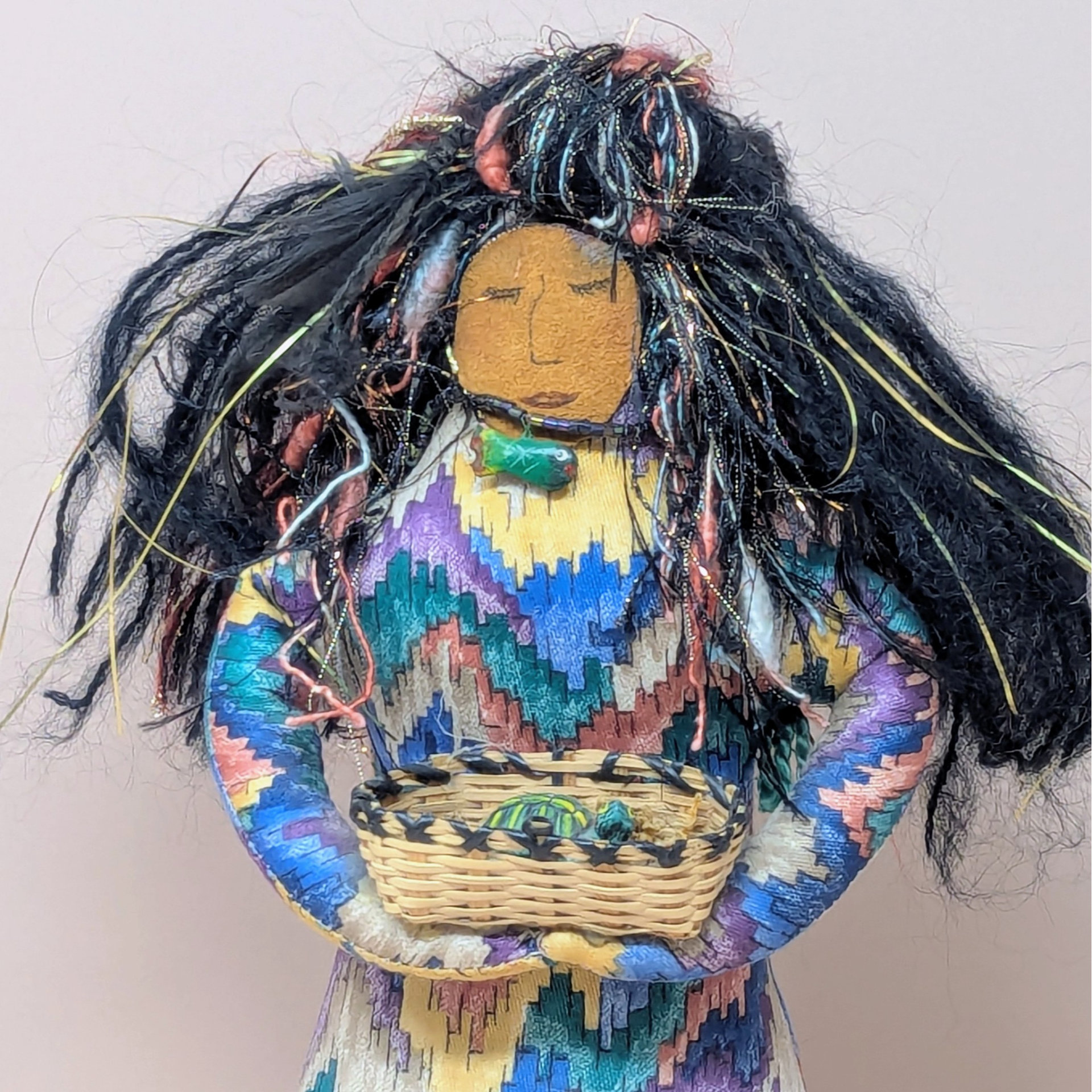 1996 Patty Kune Folk Art Doll