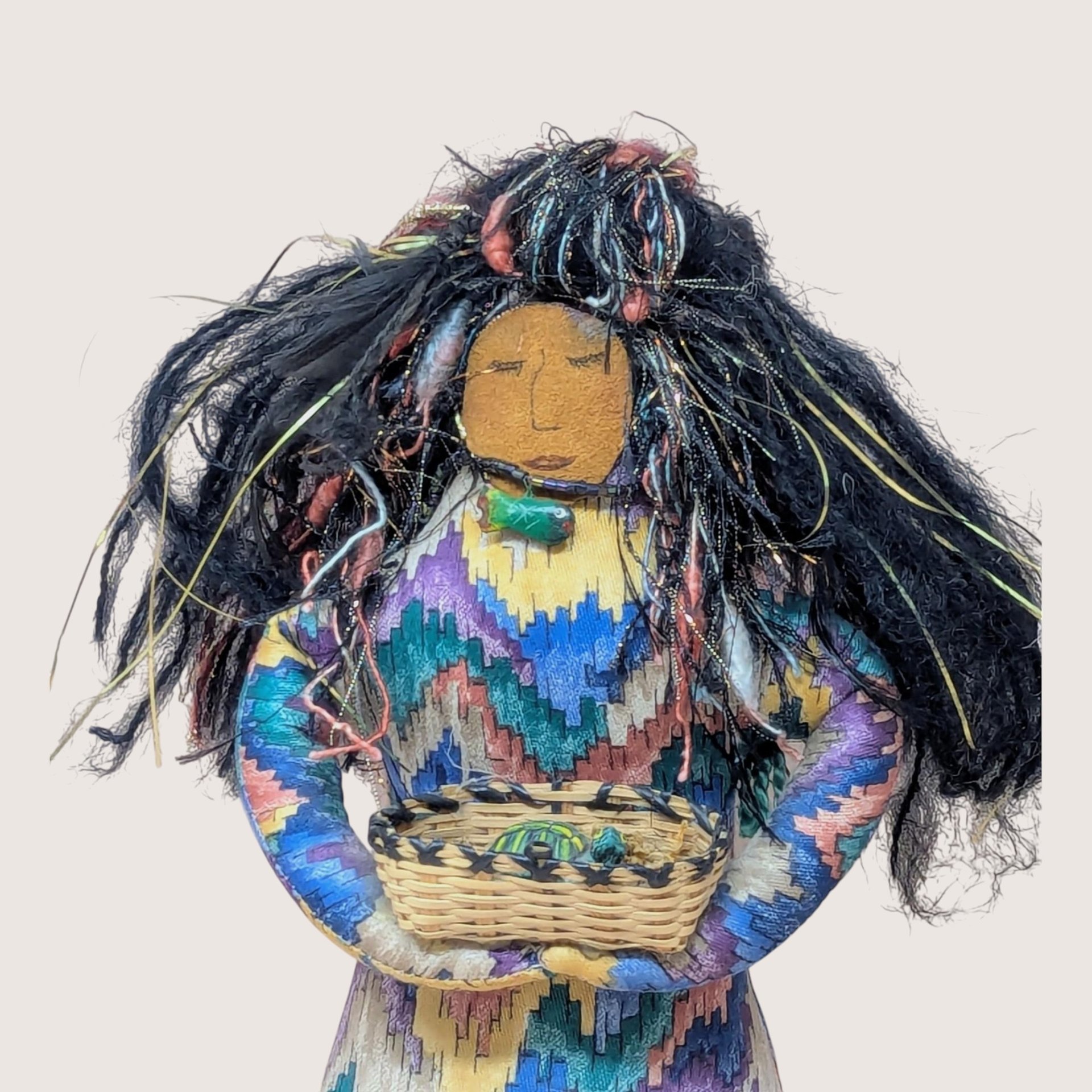 1996 Patty Kune Folk Art Doll
