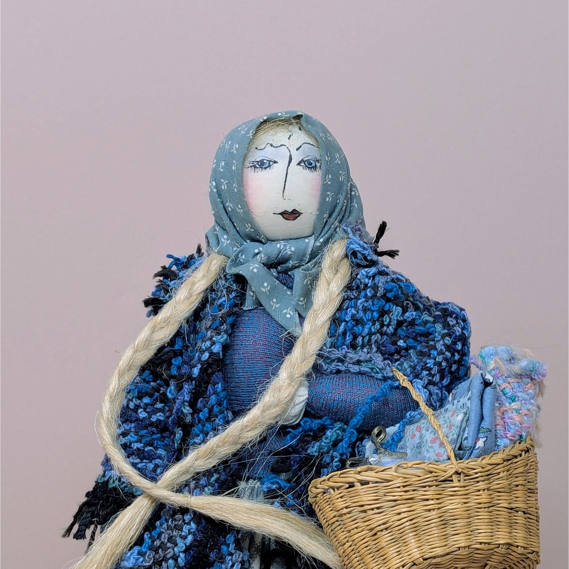 1989 Gretchen Lima Folk Art Doll