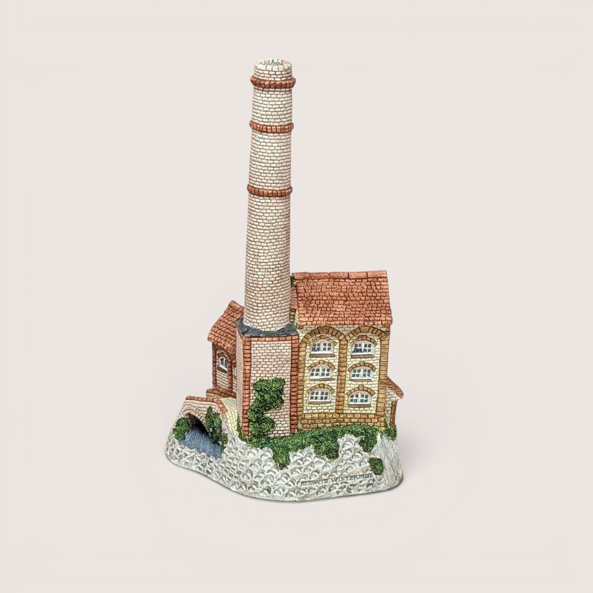 1987 David Winter Derbyshire Mill The Midlands Collection Village Building