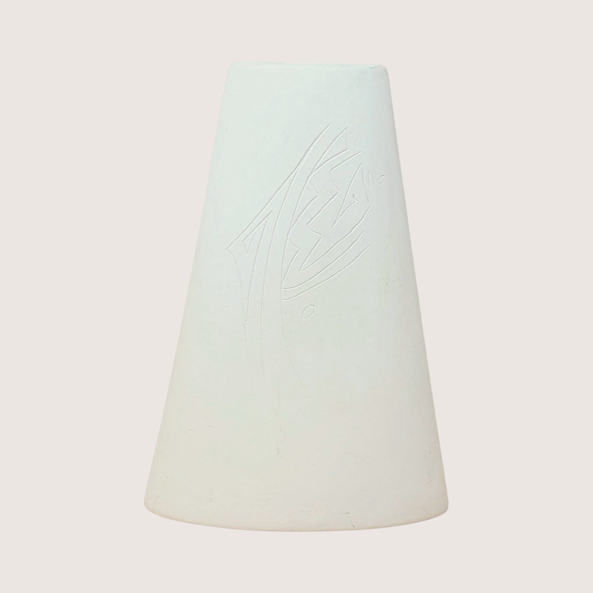 1980s Southwest Sgraffito Studio Vase