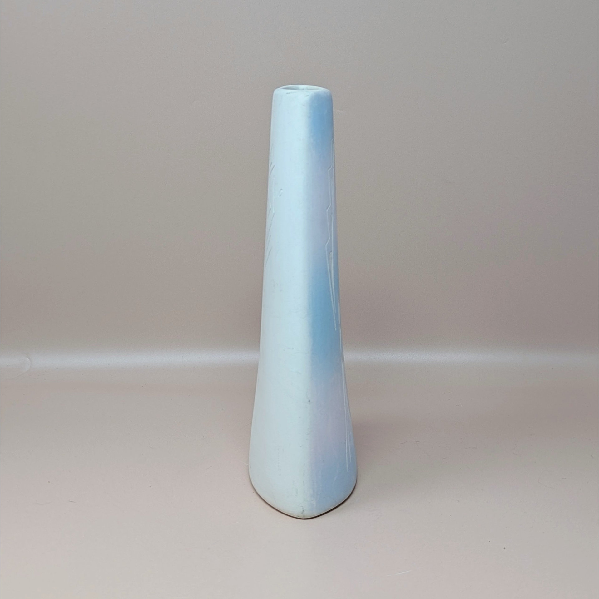 1980s Southwest Sgraffito Studio Vase