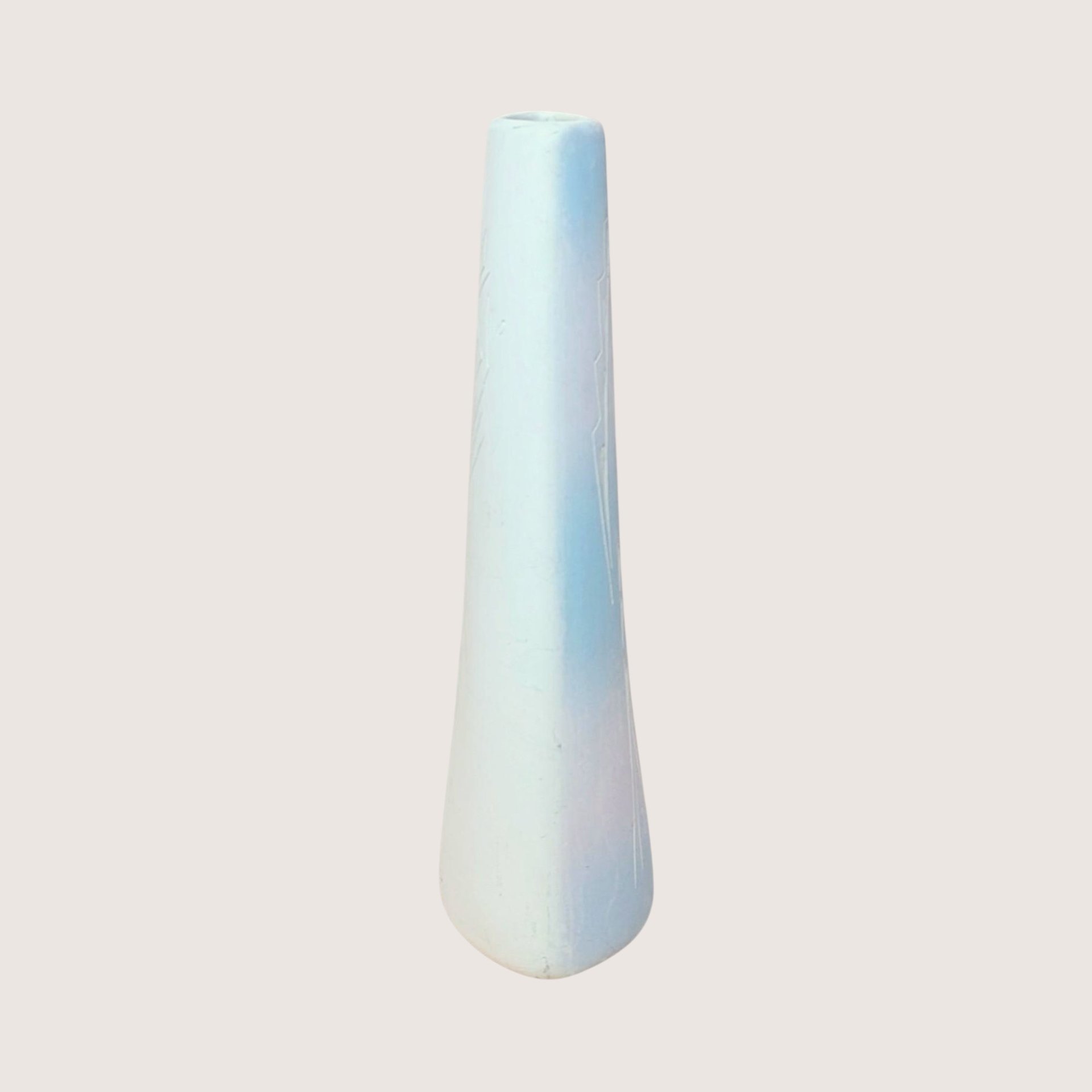 1980s Southwest Sgraffito Studio Vase