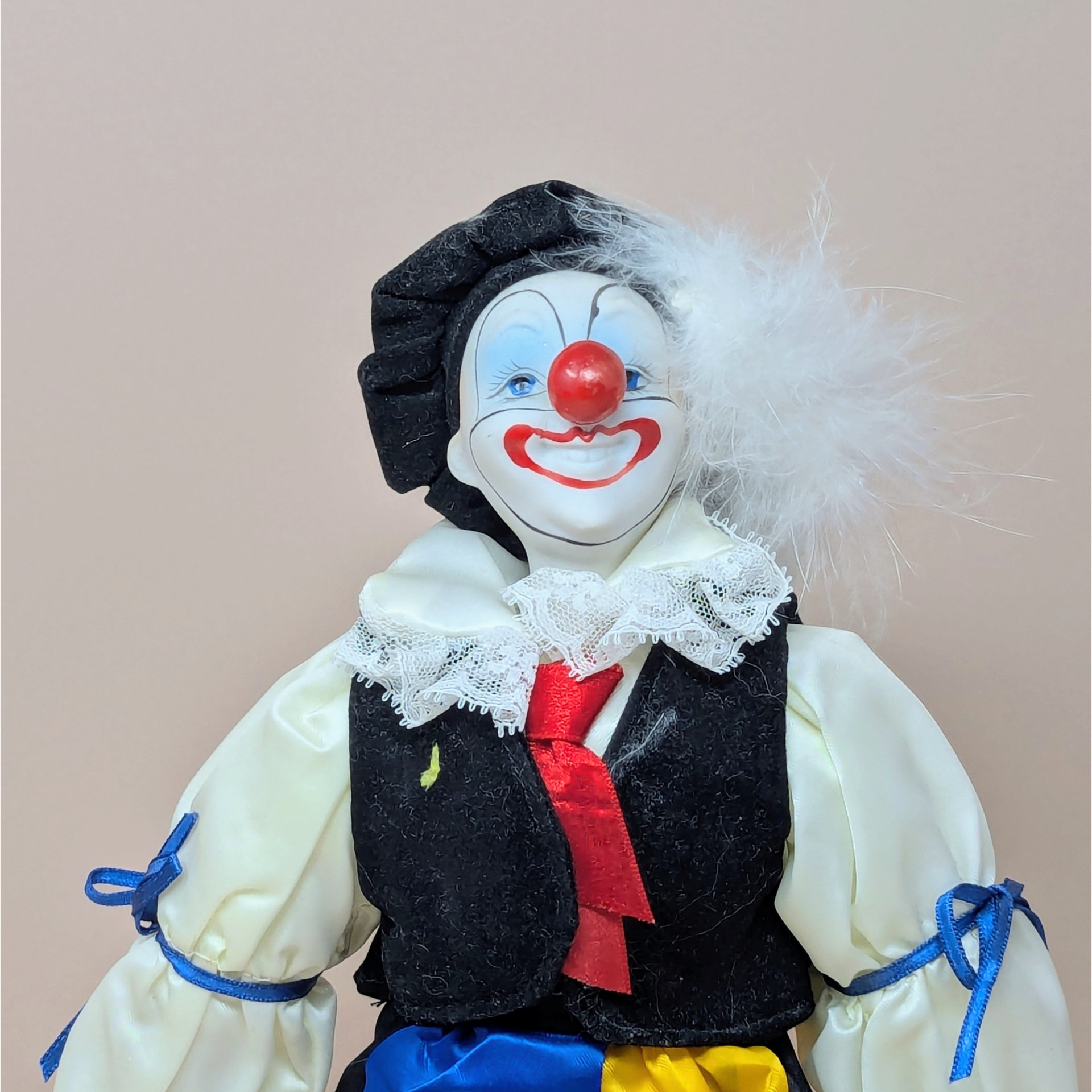 1980s Royal Heirloom Collection Ceramic Clown Doll