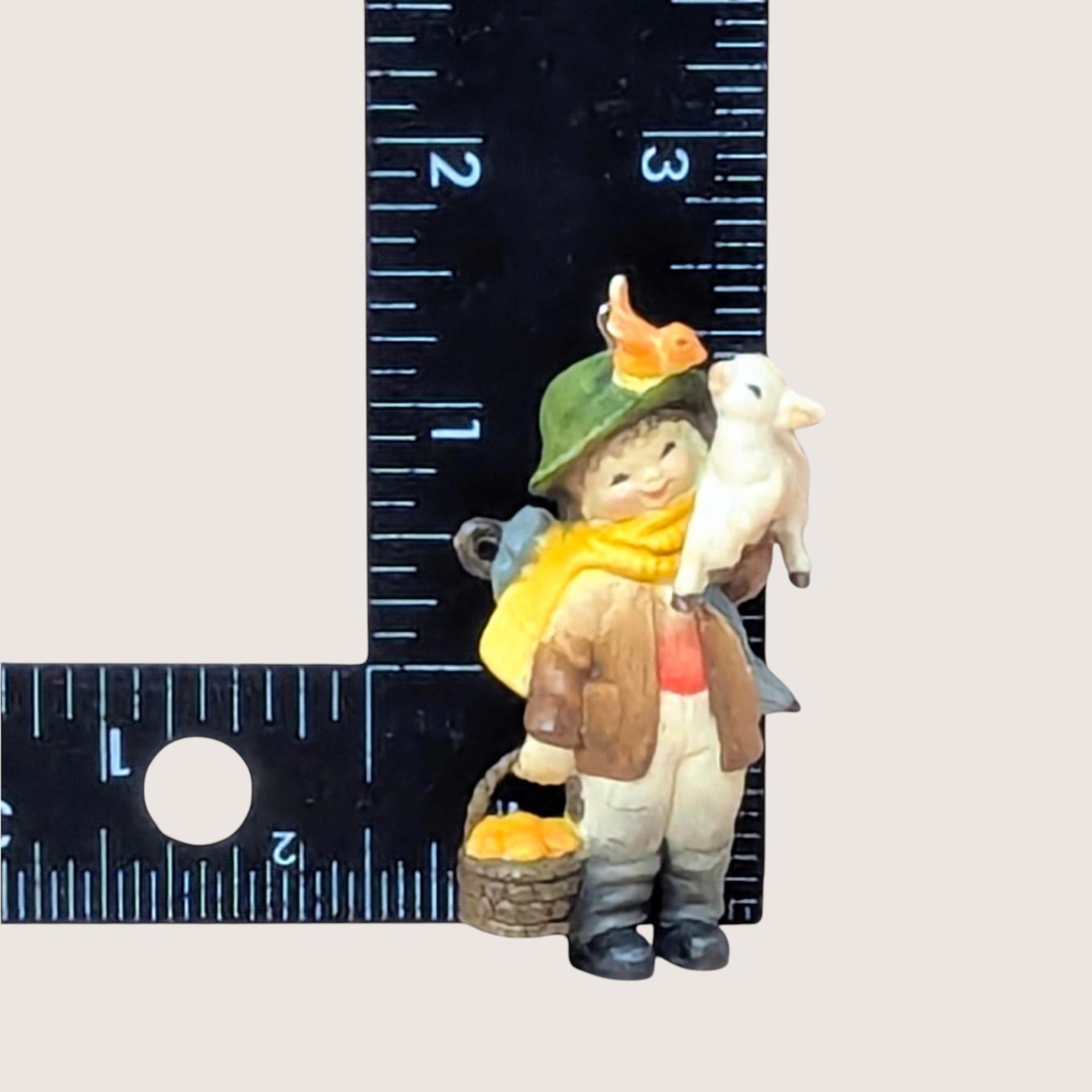 1989 Anri Ferrandiz Boy with Lamb Ornament