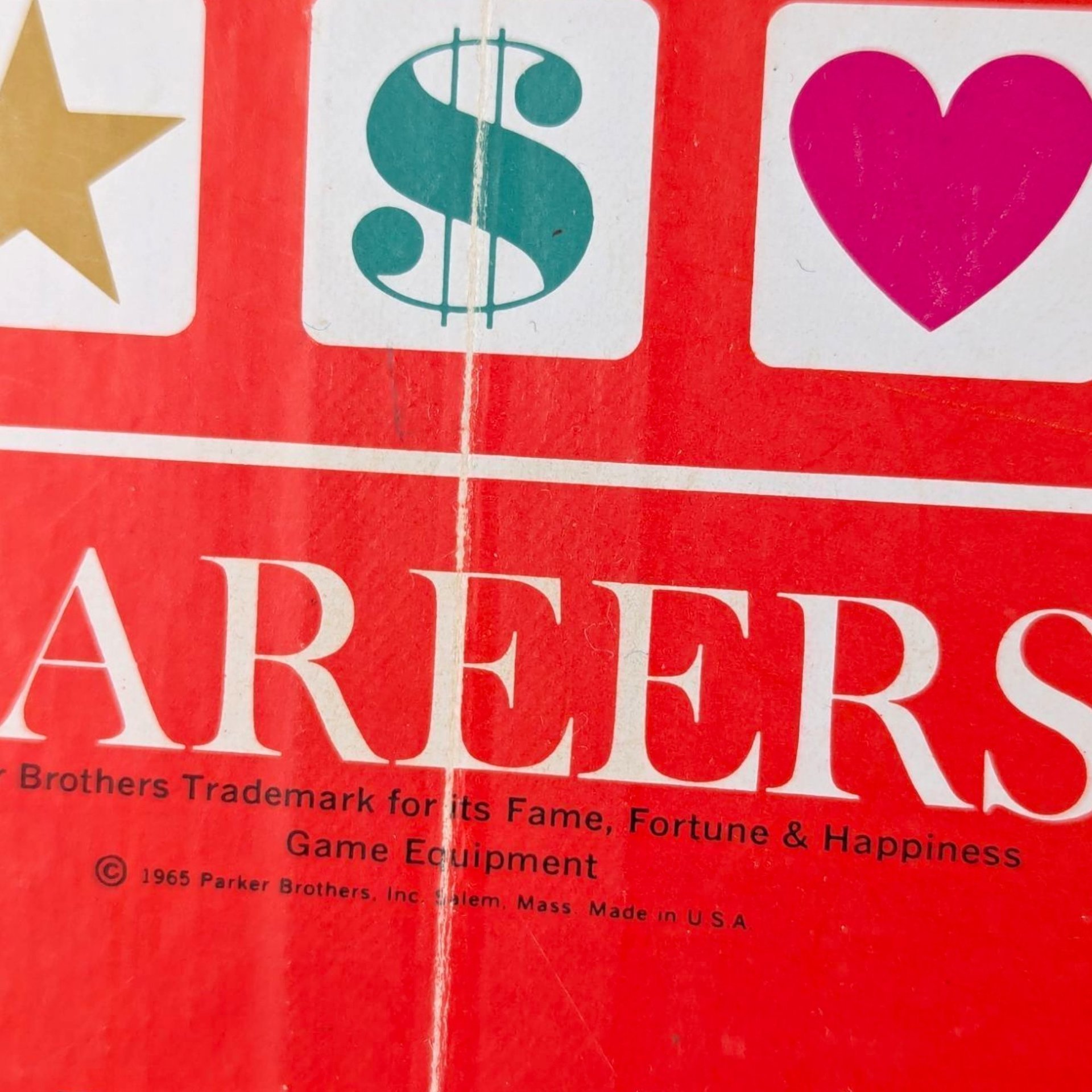 1965 Parker Brothers Careers Game
