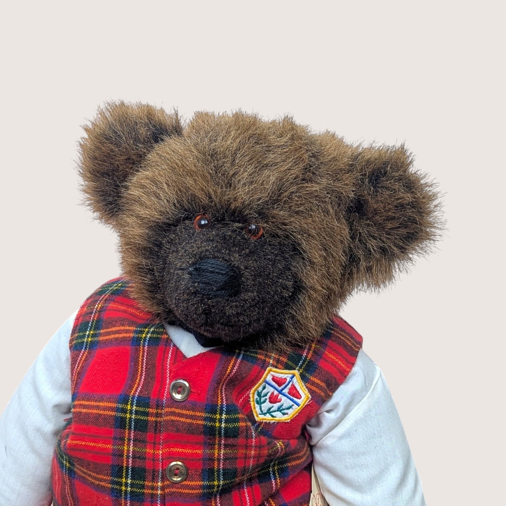 1990s Mary L Thiele Artist Teddy Bear Ted Edward Jointed Plush