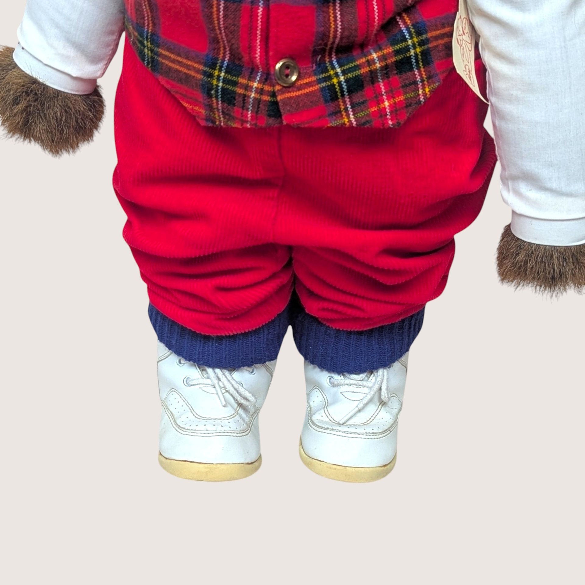 1990s Mary L Thiele Artist Teddy Bear Ted Edward Jointed Plush