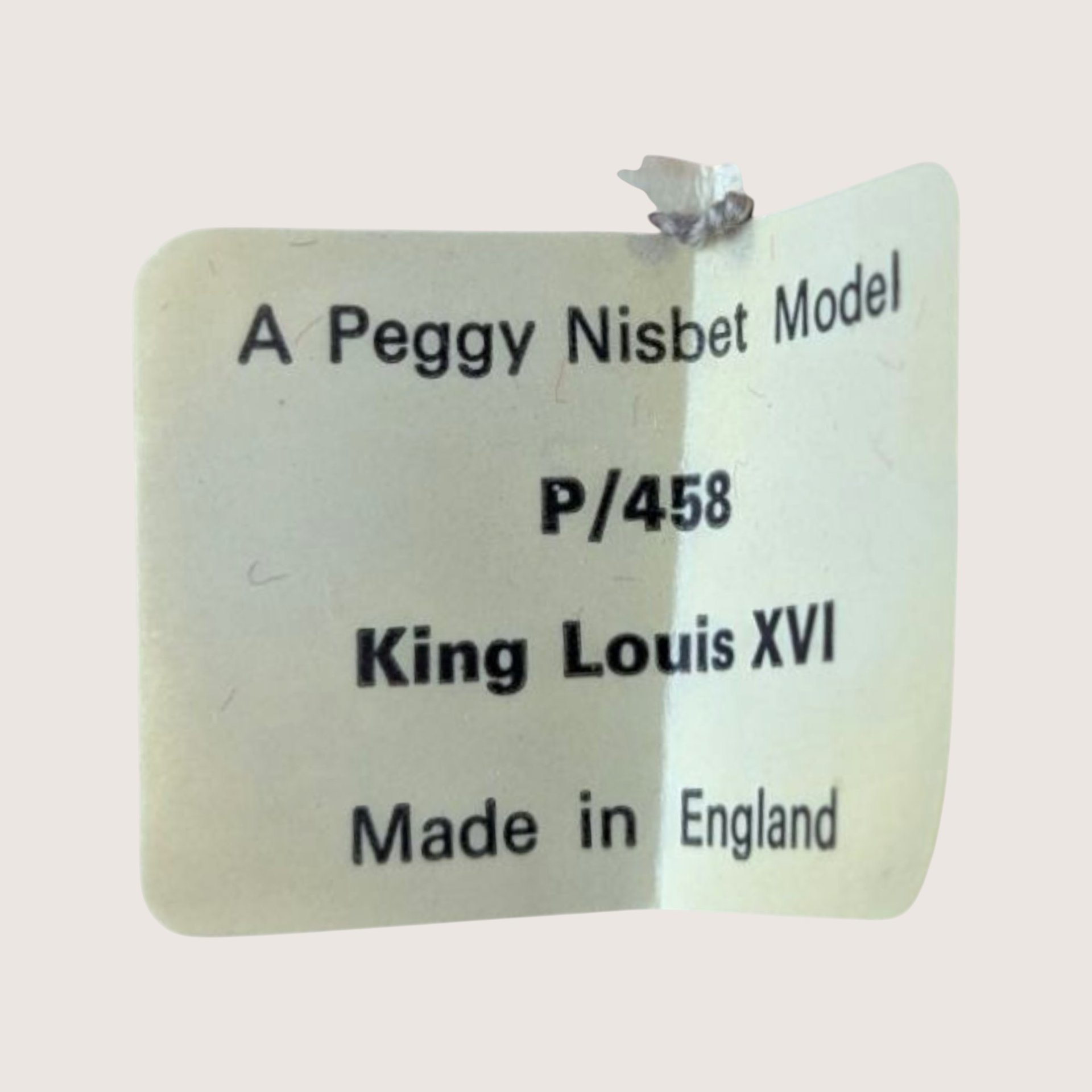 1970s Peggy Nisbet King Louis XVI Model Doll
