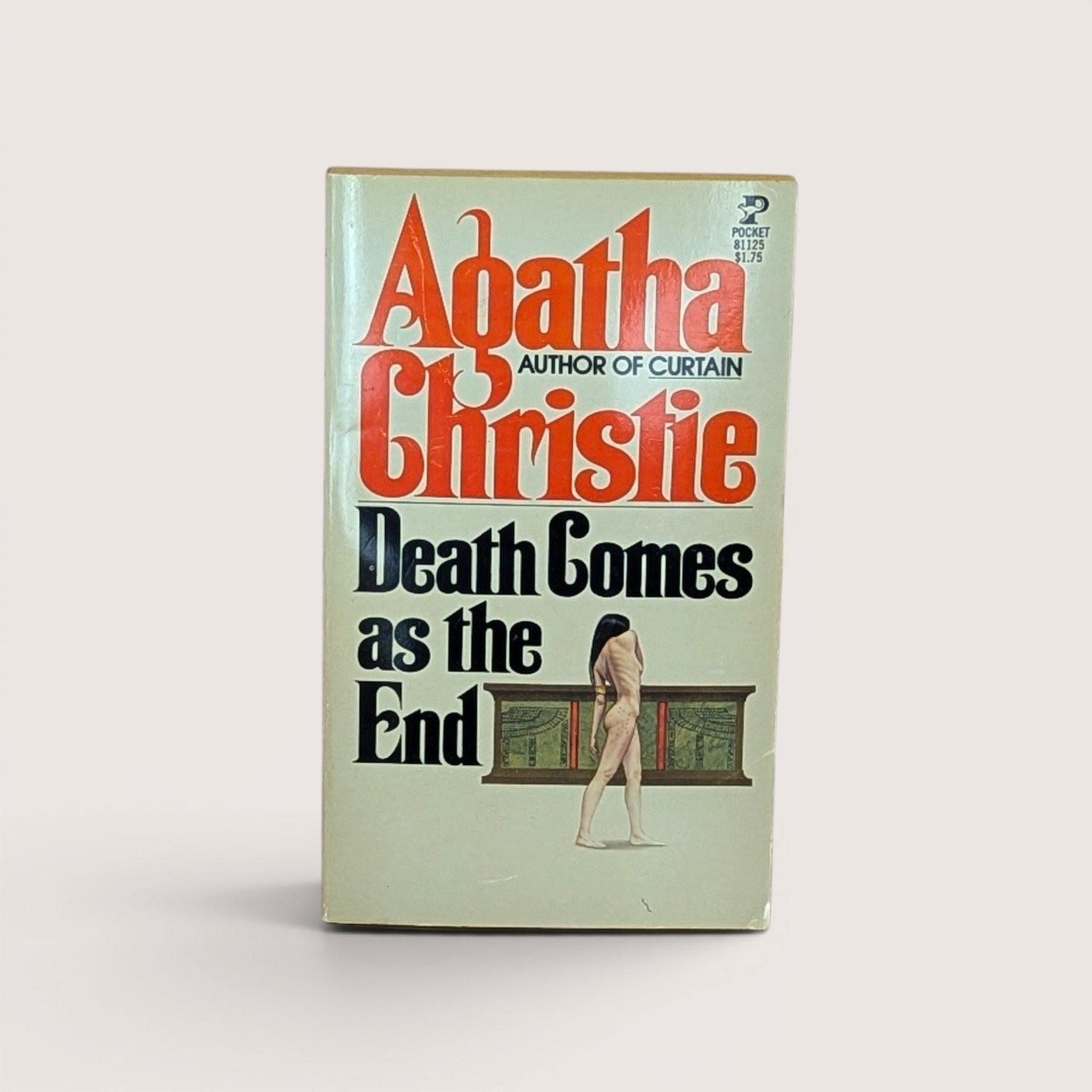 1970s Agatha Christie Pocket Books Softcover Mystery Collection Set of 8