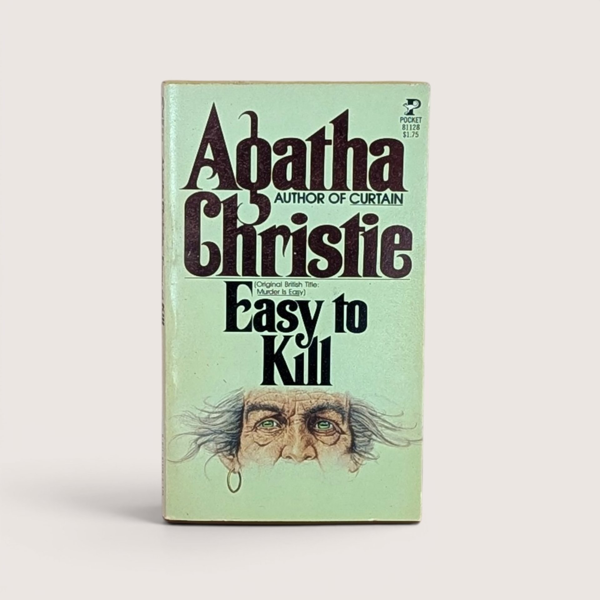 1970s Agatha Christie Pocket Books Softcover Mystery Collection Set of 8