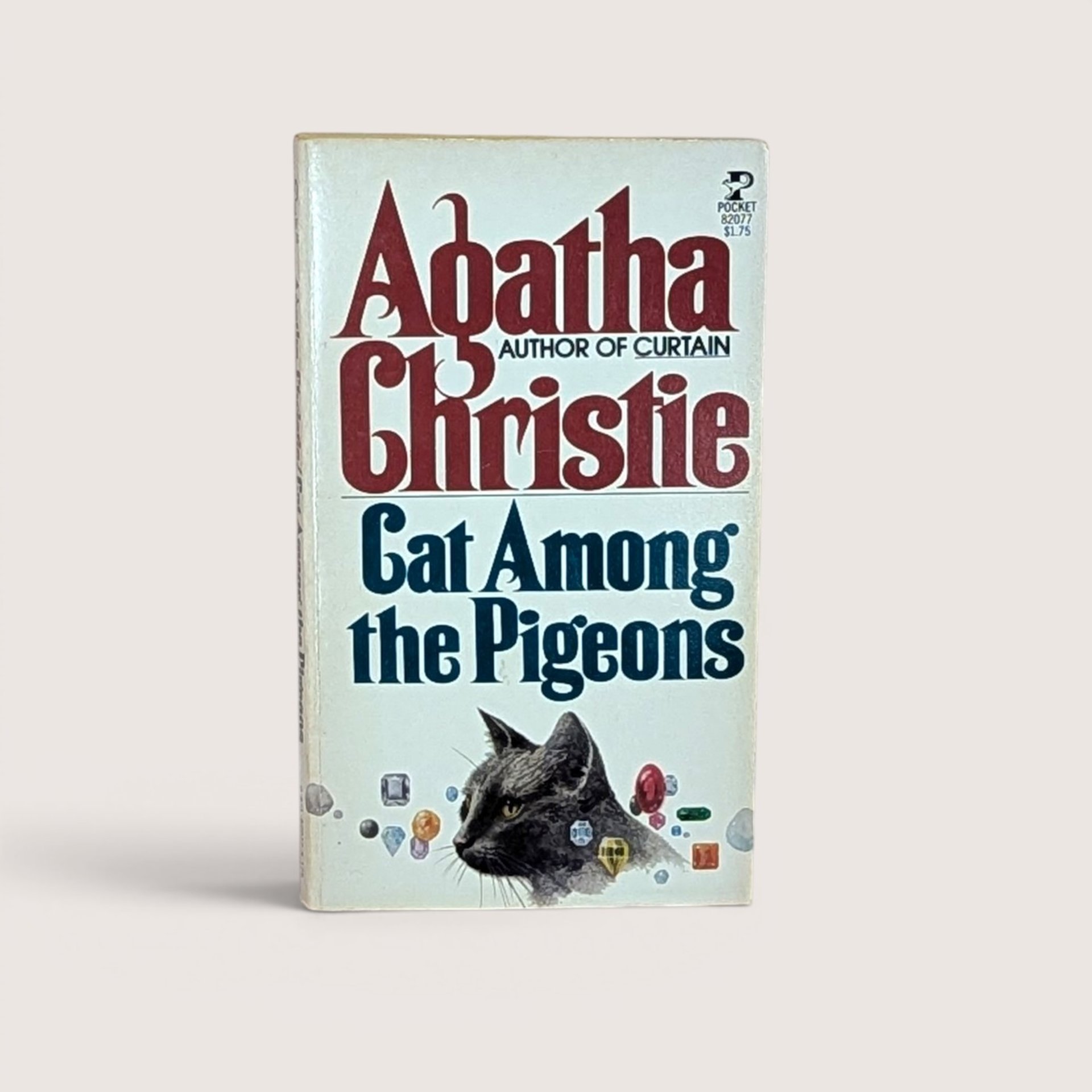 1970s Agatha Christie Pocket Books Softcover Mystery Collection Set of 8