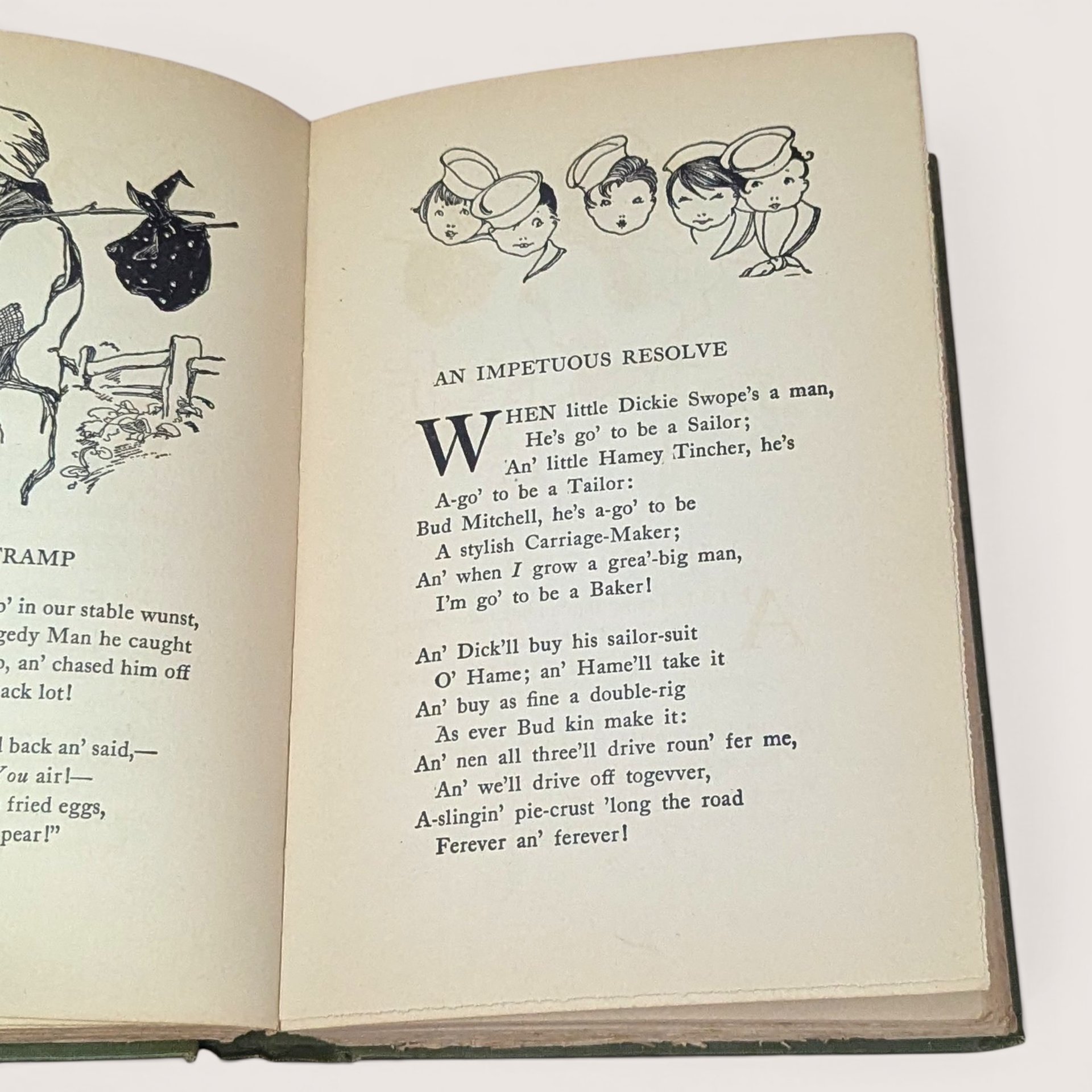1920 Blue Ribbon Books The Best Loved Poems of James Whitcomb Riley Hardcover