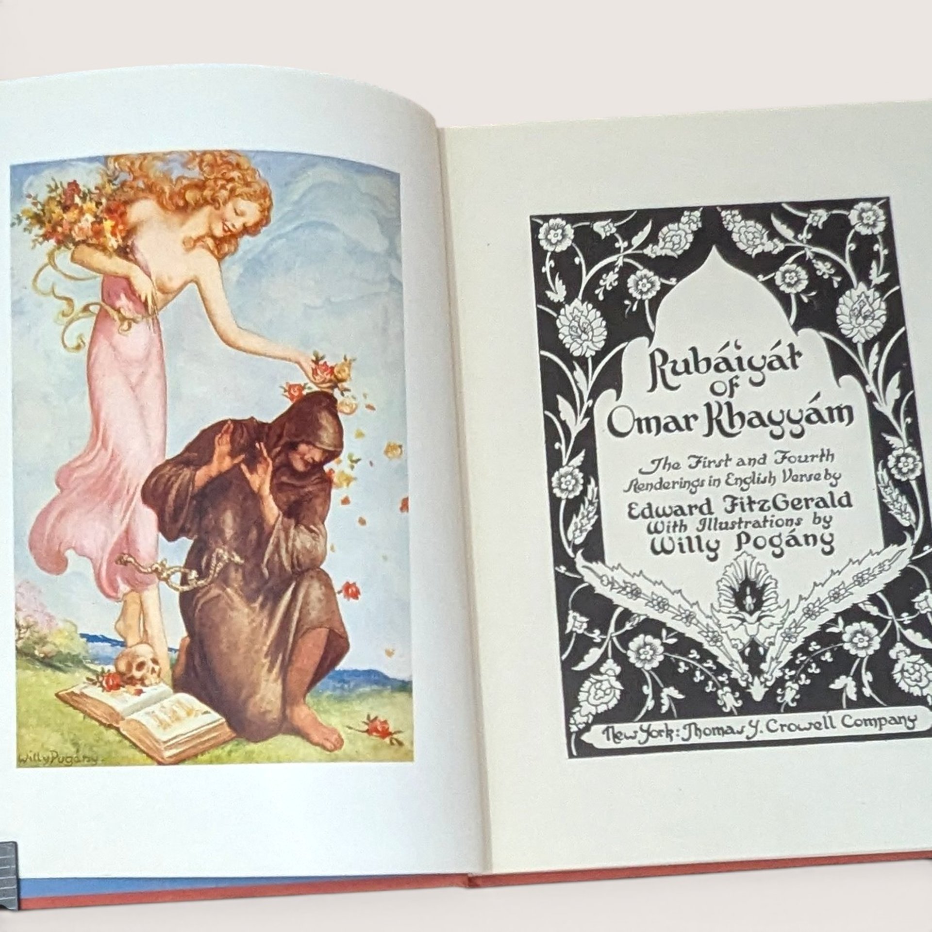 1930 Rubaiyat of Omar Khayyam Willie Pogany Hardcover
