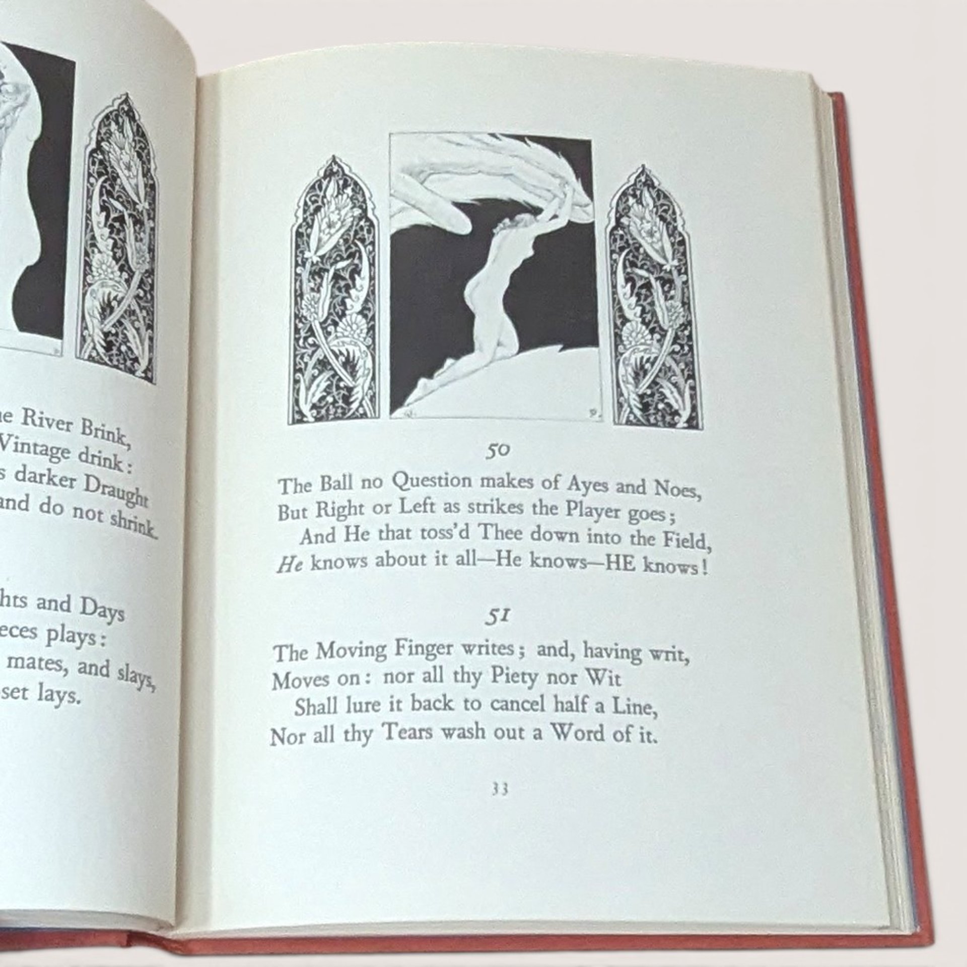 1930 Rubaiyat of Omar Khayyam Willie Pogany Hardcover