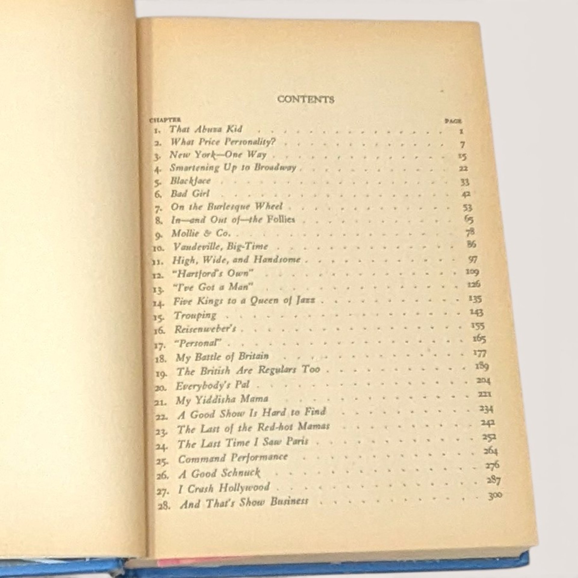 1945 Some of These Days Sophie Tucker Signed Autographed Hardcover